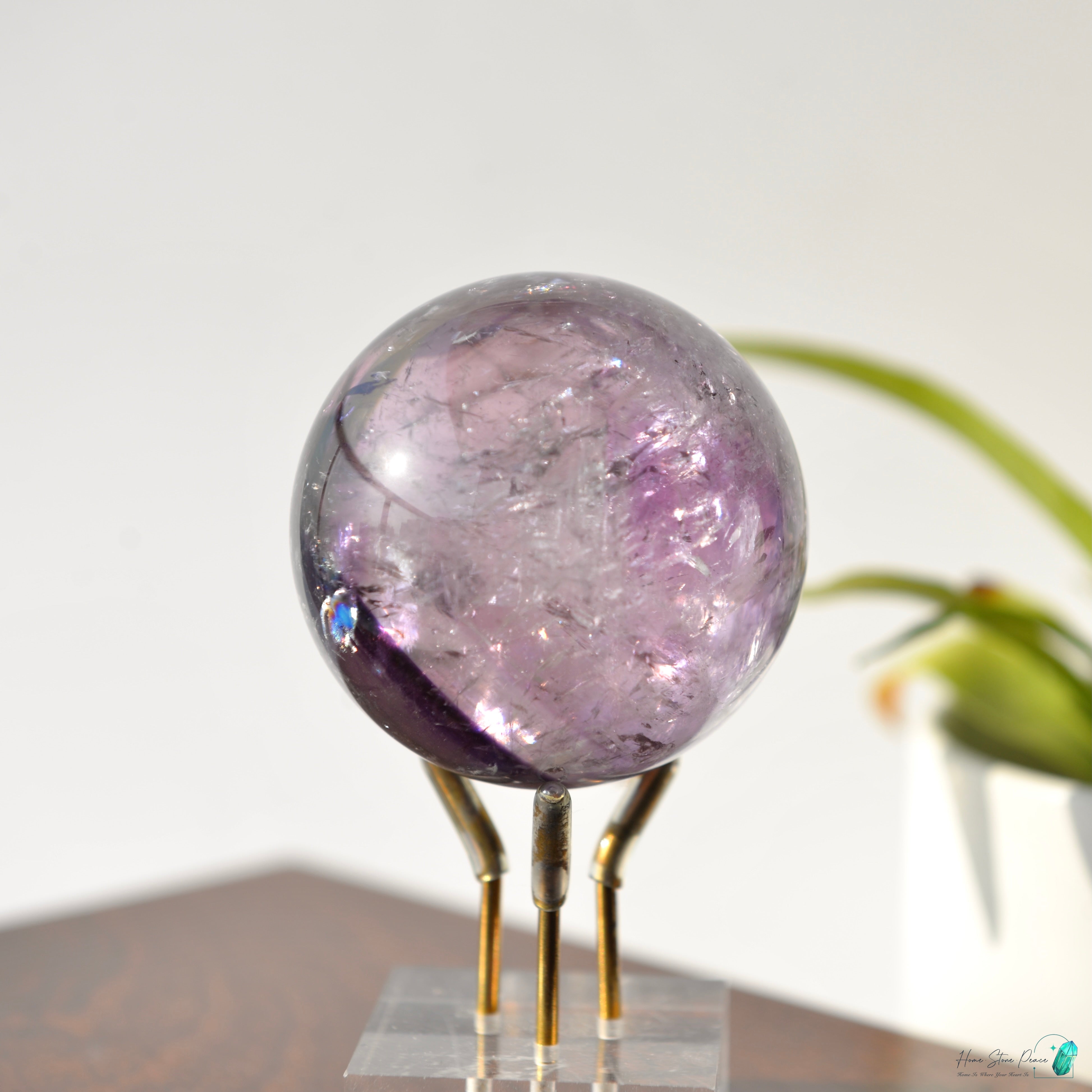 精品幻影紫水晶球 Premium Amethyst Phantom Sphere