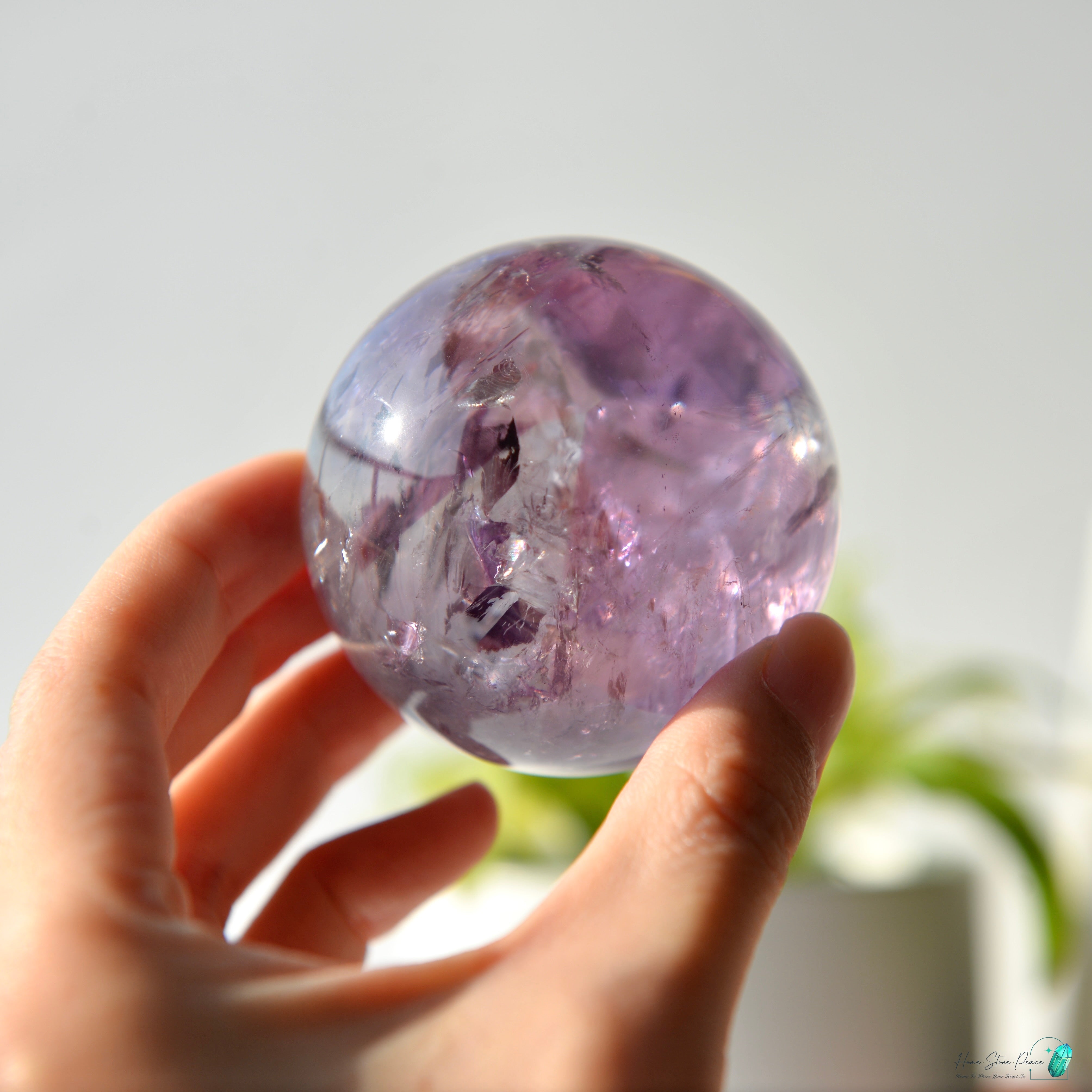 精品幻影紫水晶球 Premium Amethyst Phantom Sphere