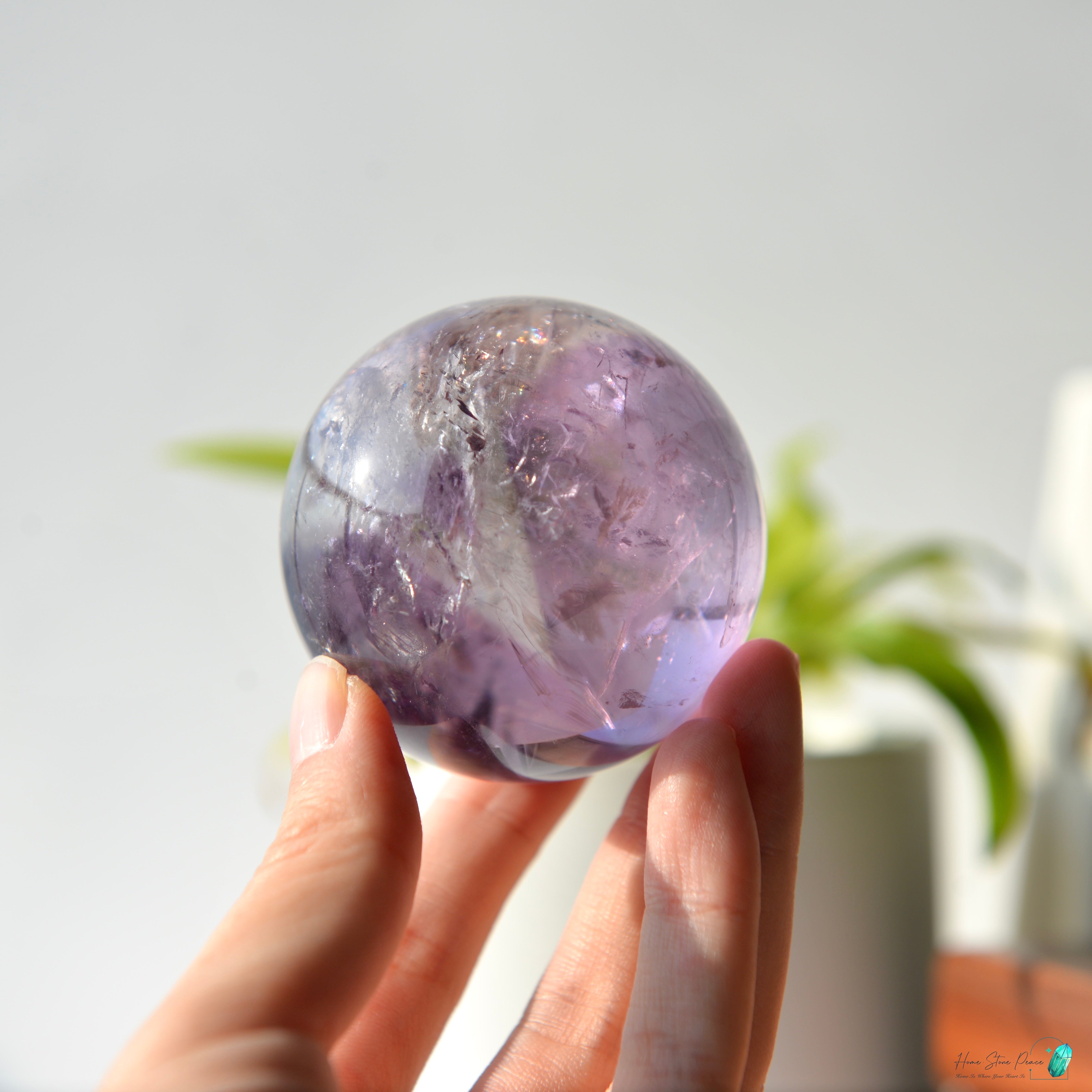 精品幻影紫水晶球 Premium Amethyst Phantom Sphere