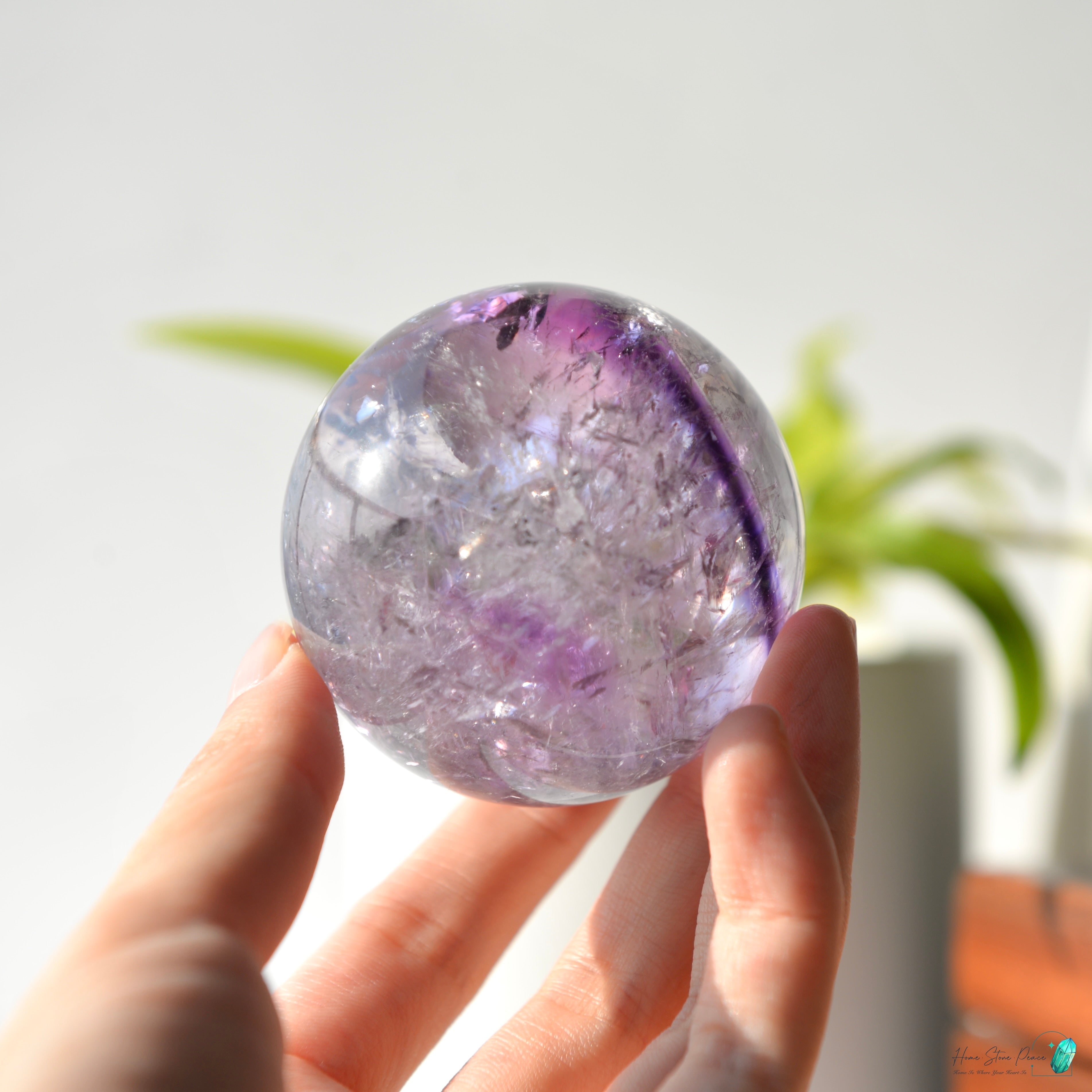 精品幻影紫水晶球 Premium Amethyst Phantom Sphere