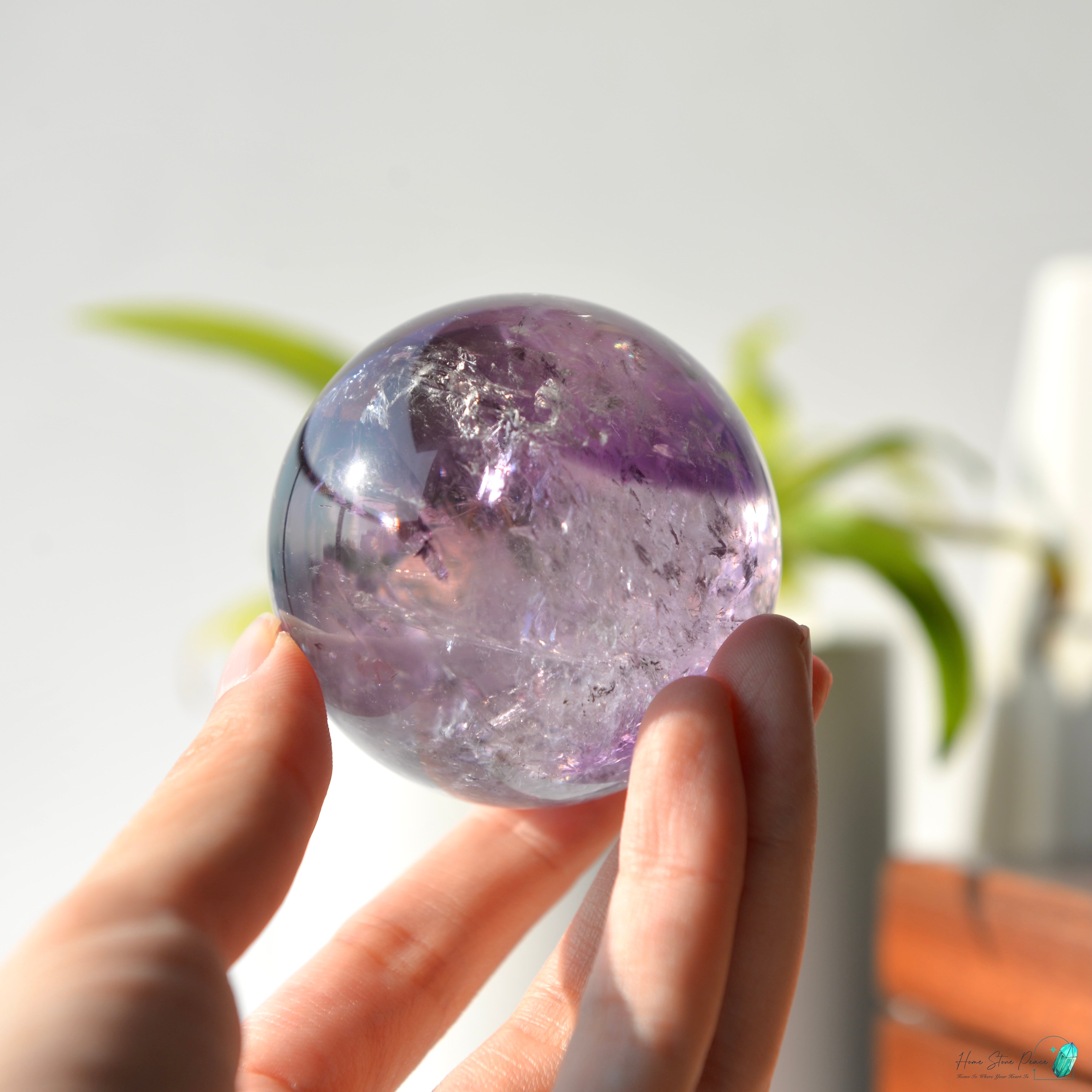 精品幻影紫水晶球 Premium Amethyst Phantom Sphere