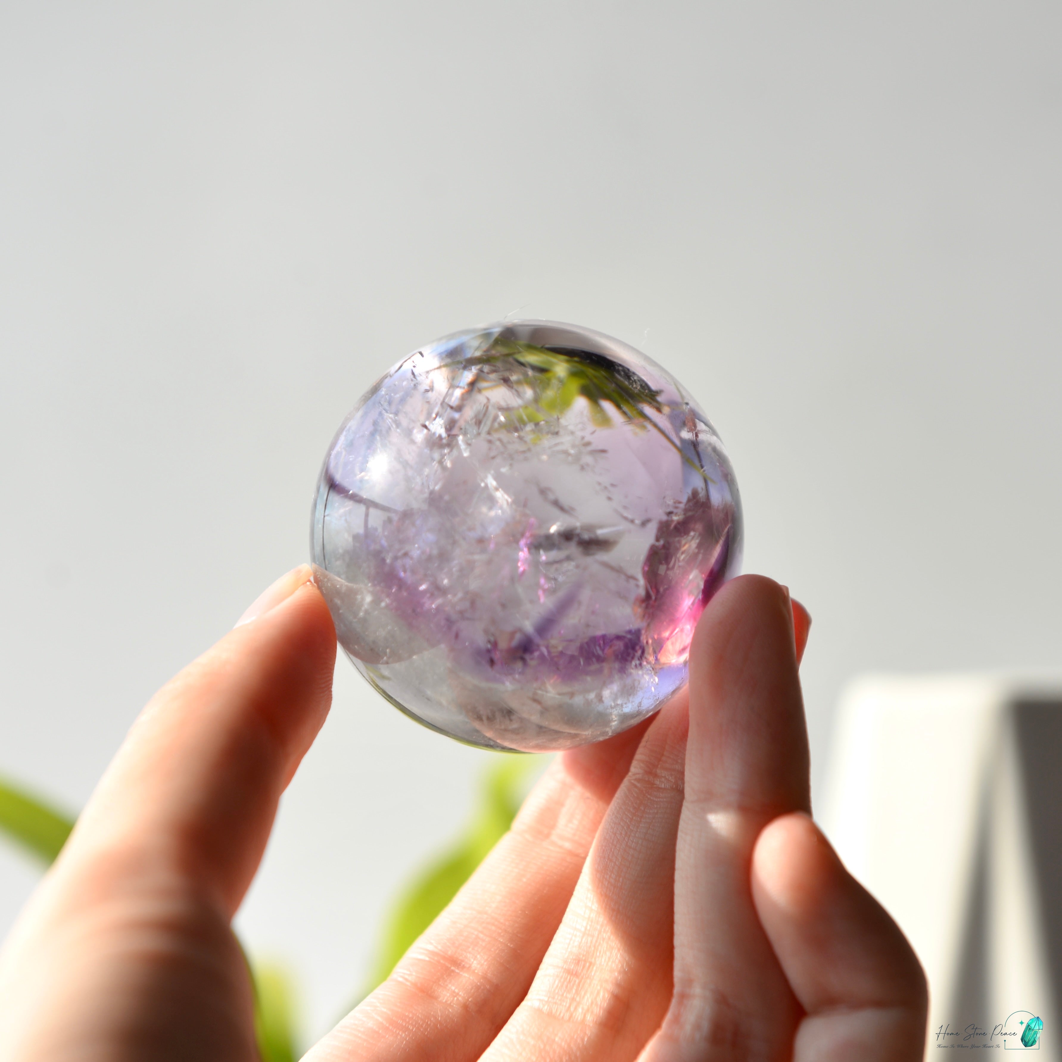 精品幻影紫水晶球 Premium Amethyst Phantom Sphere