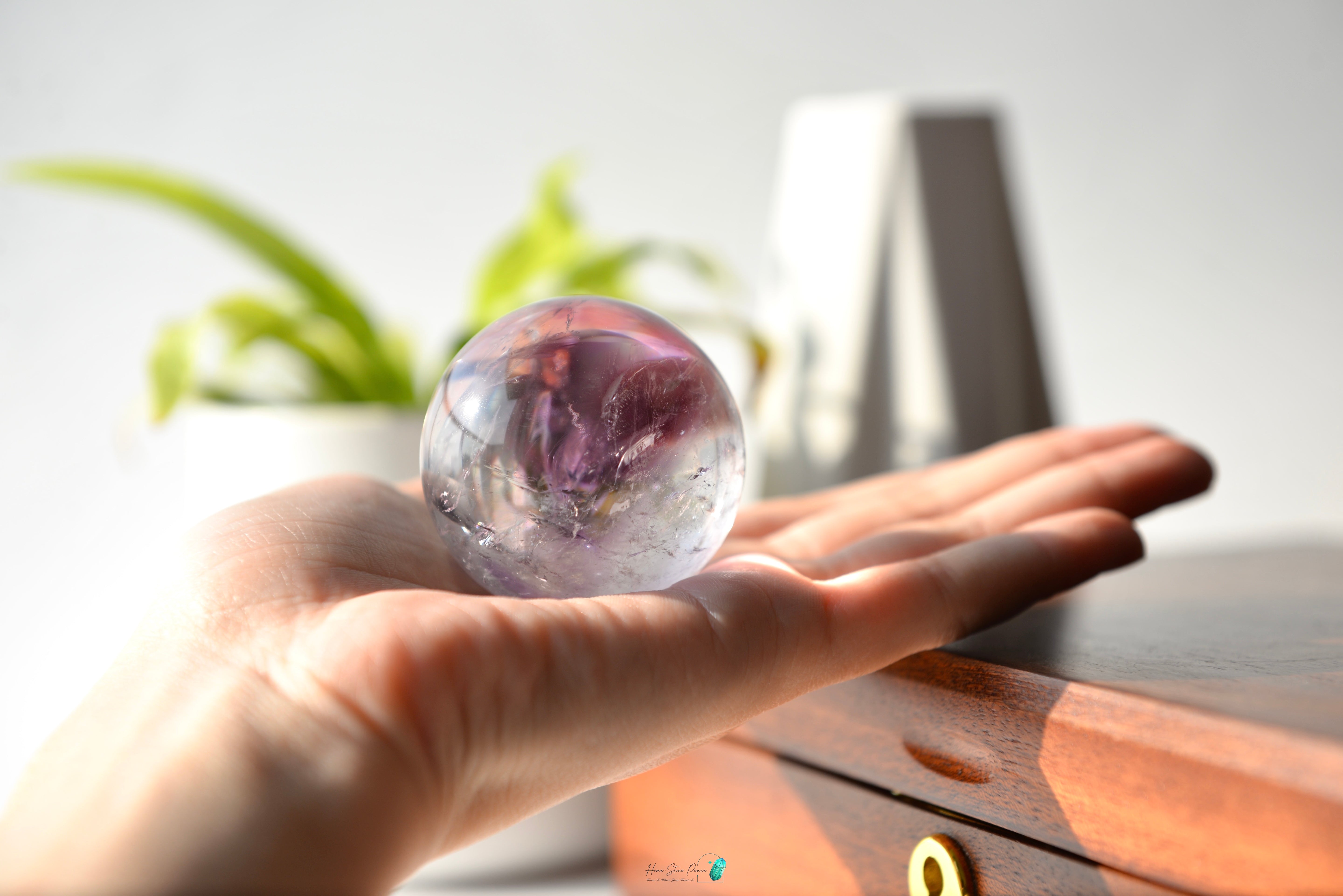 精品幻影紫水晶球 Premium Amethyst Phantom Sphere