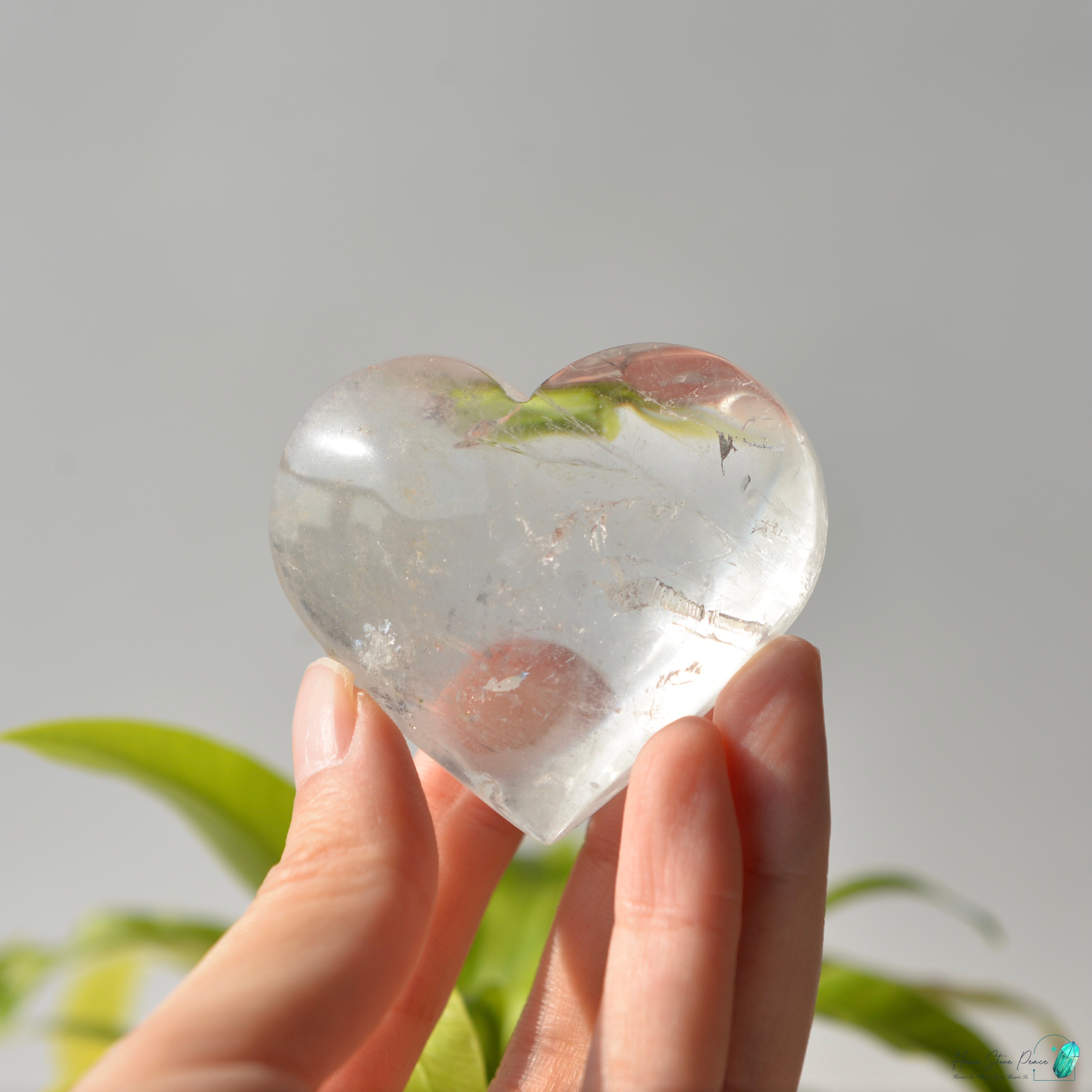 白水晶心 Clear Quartz Heart