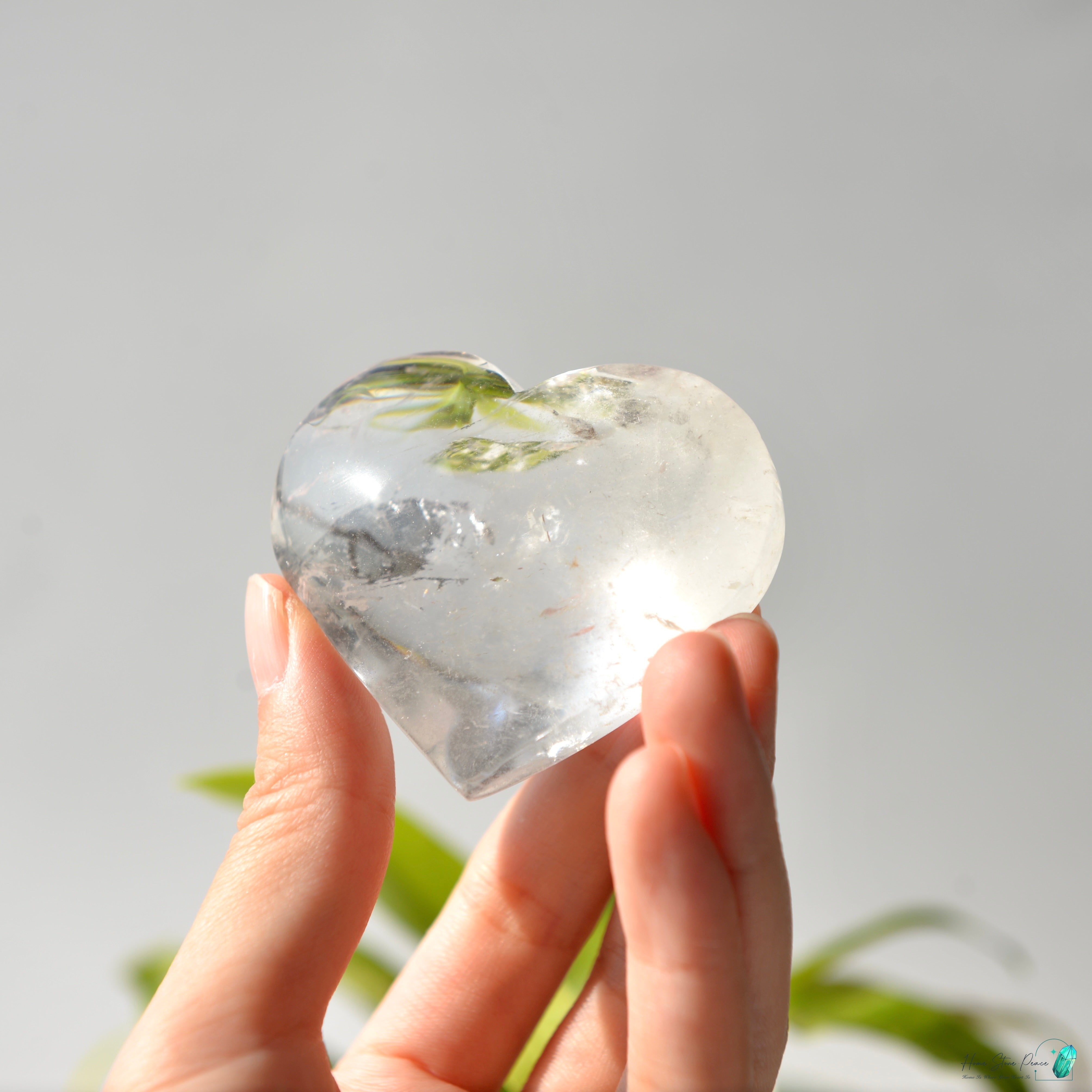 白水晶心 Clear Quartz Heart