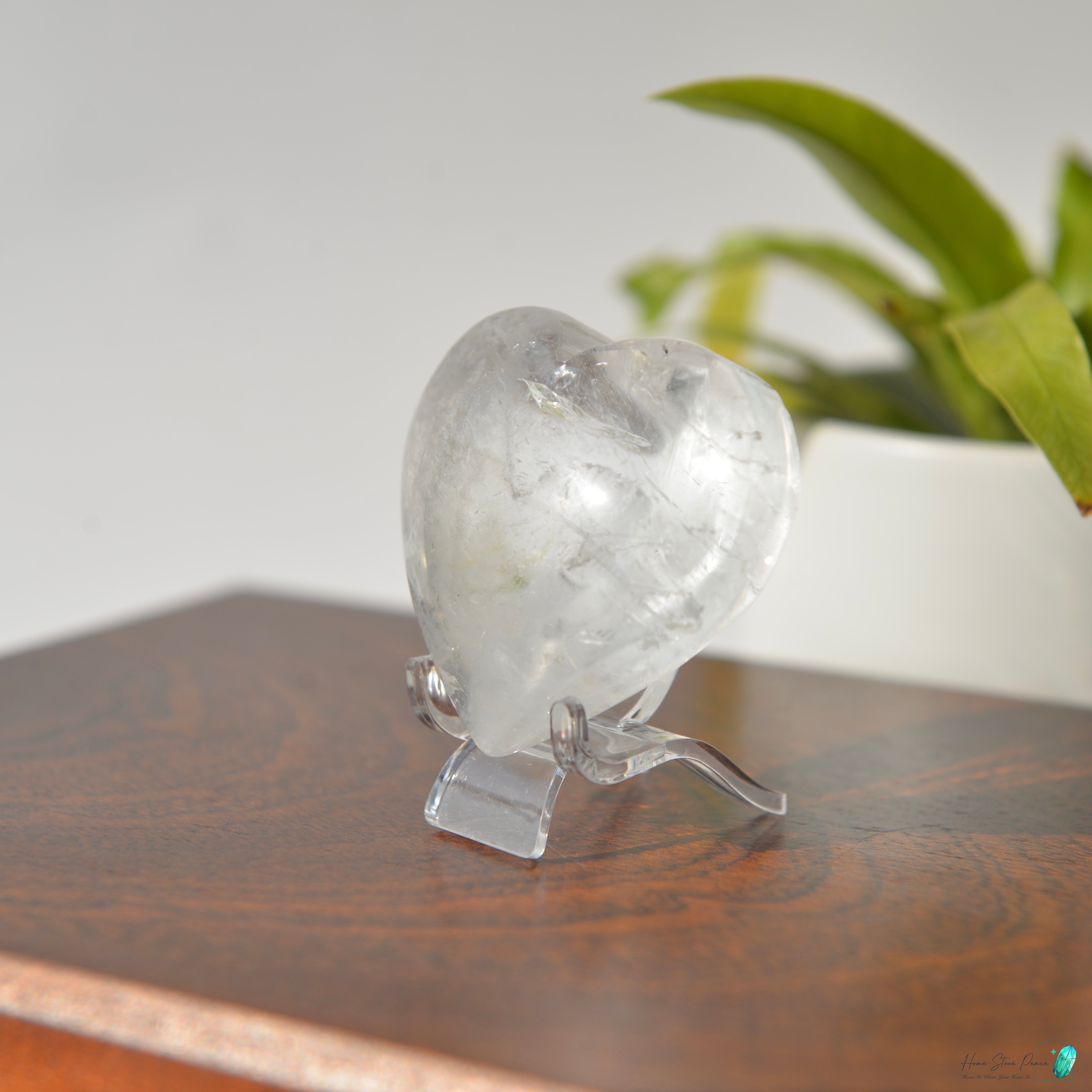 白水晶心 Clear Quartz Heart