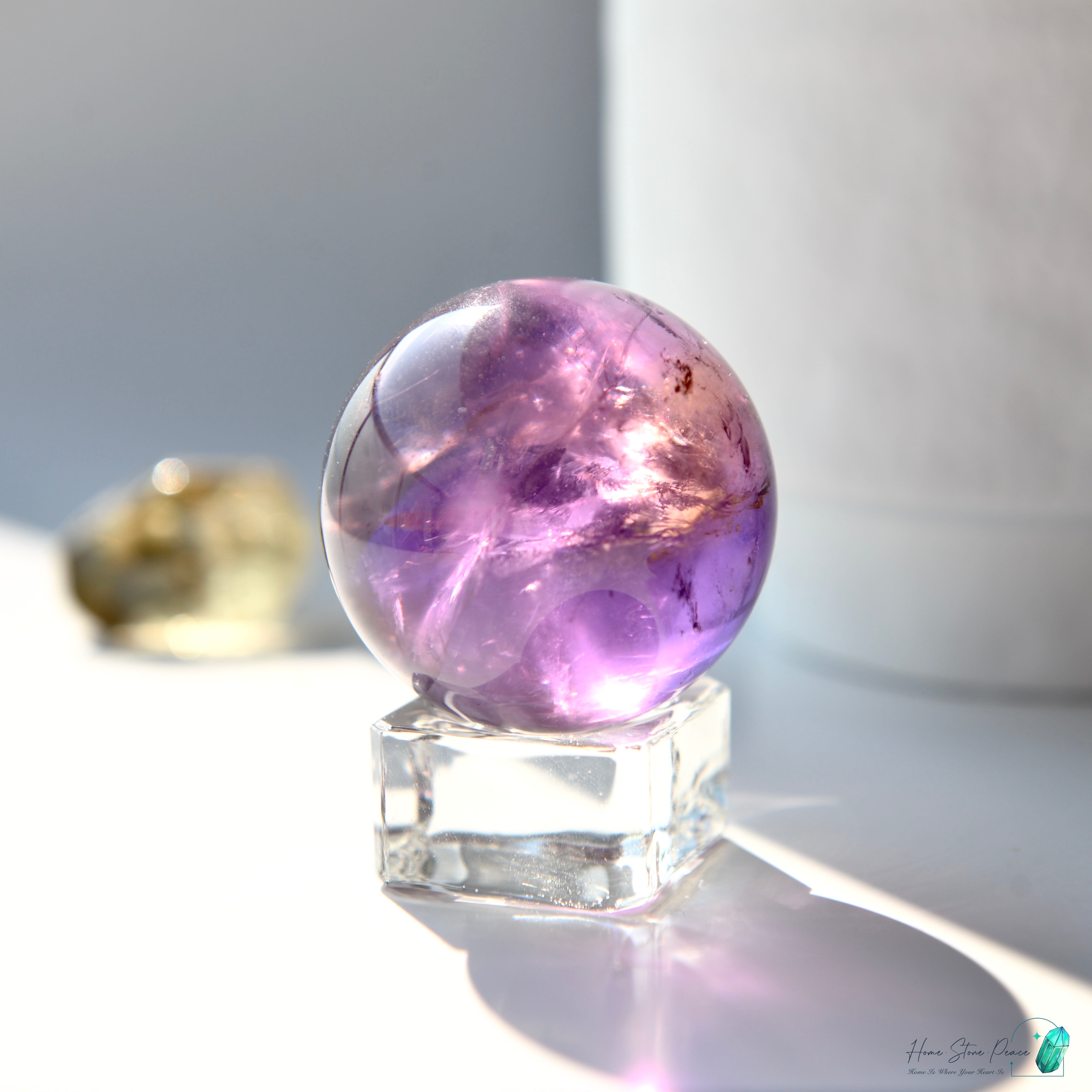 精品紫黃水晶球 Premium Ametrine Sphere