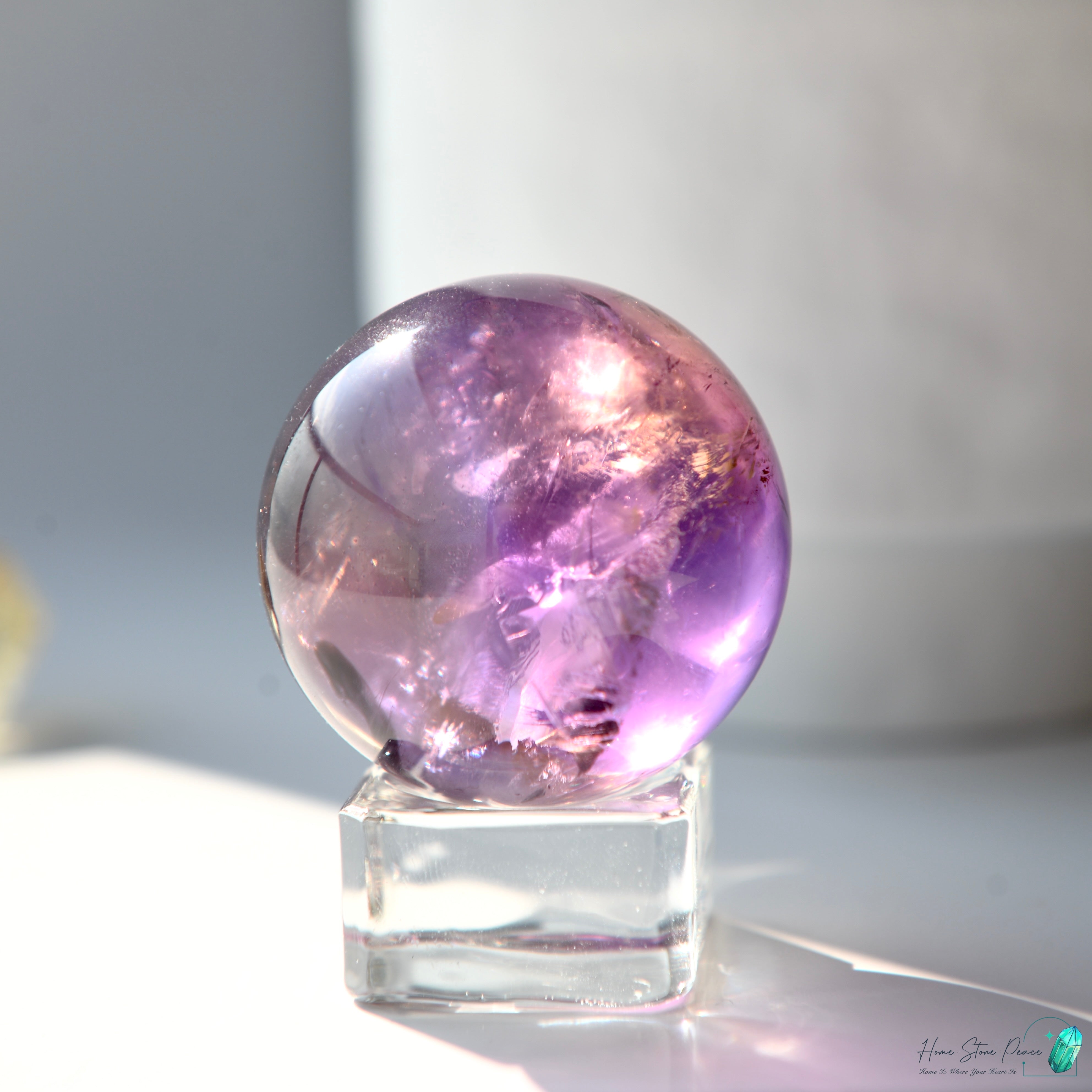 精品紫黃水晶球 Premium Ametrine Sphere