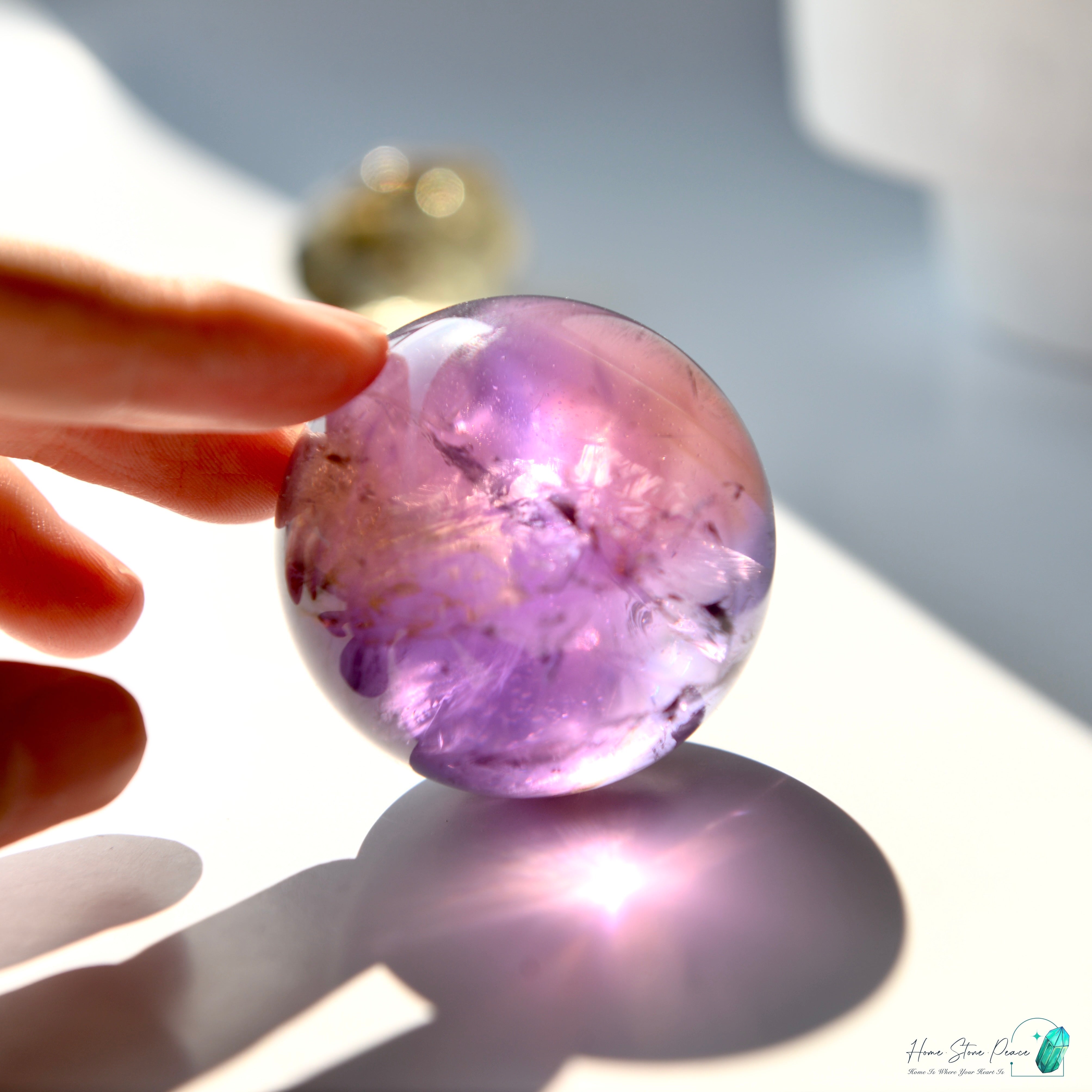 精品紫黃水晶球 Premium Ametrine Sphere