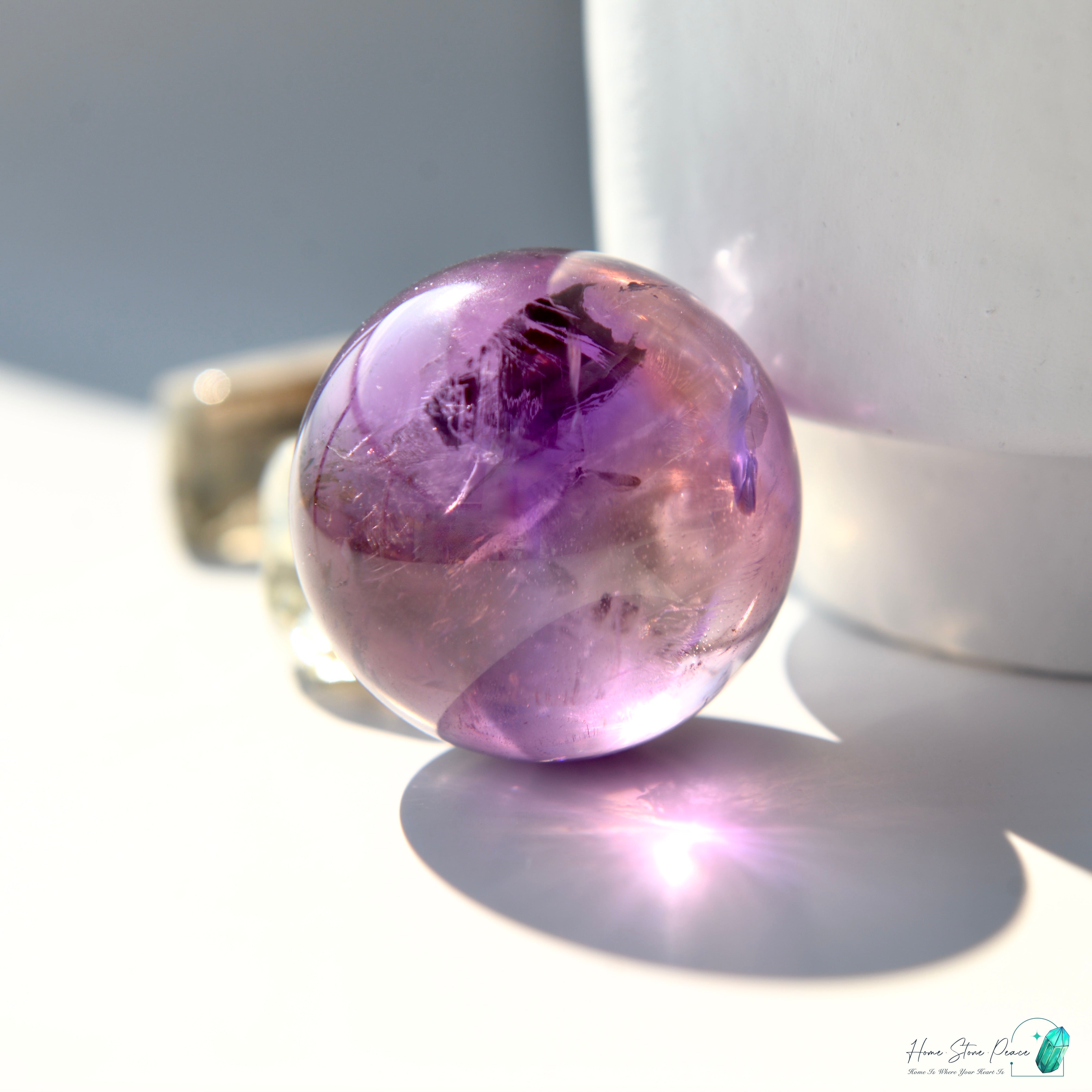 精品紫黃水晶球 Premium Ametrine Sphere