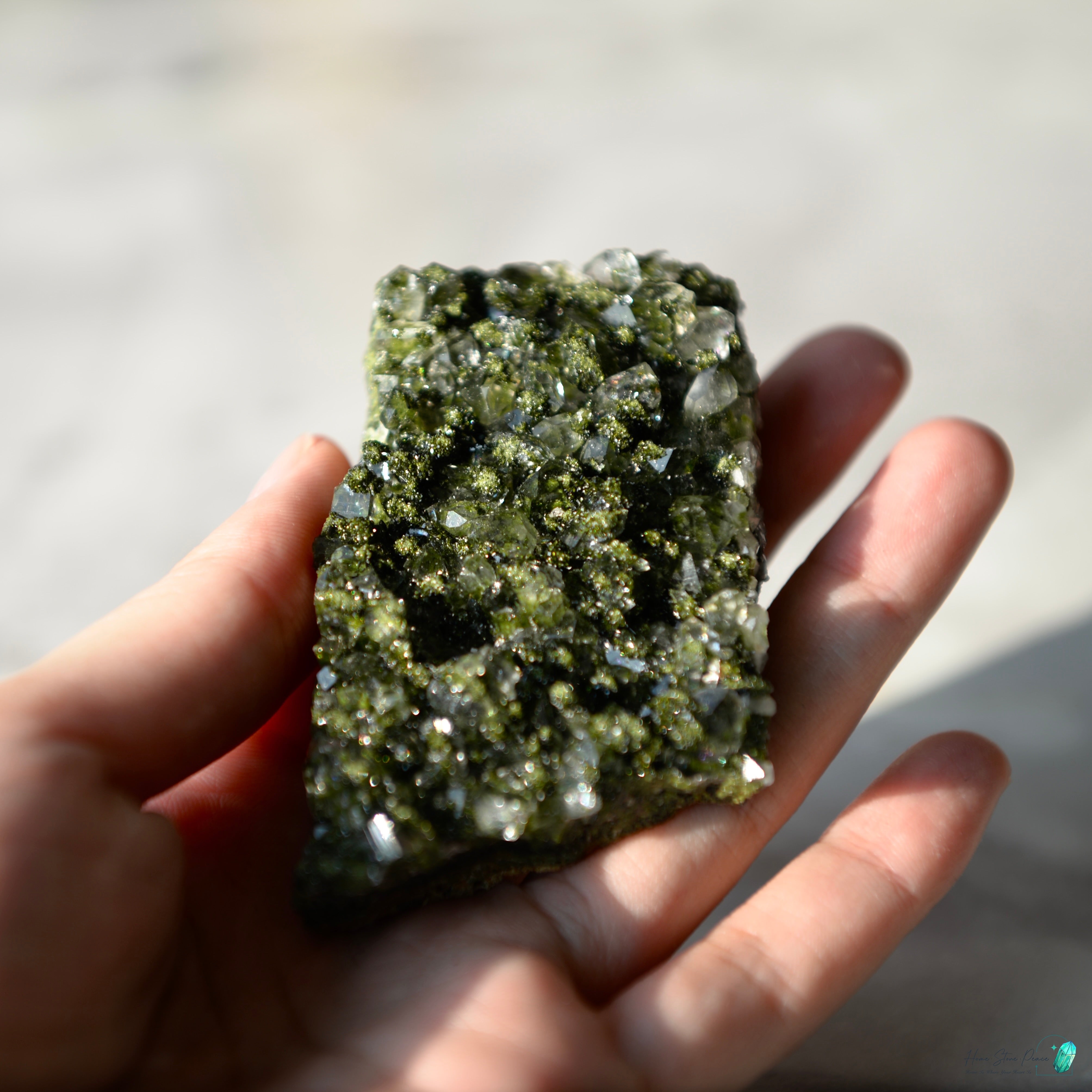 土耳其綠簾石原石 Turkish Forest Epidote