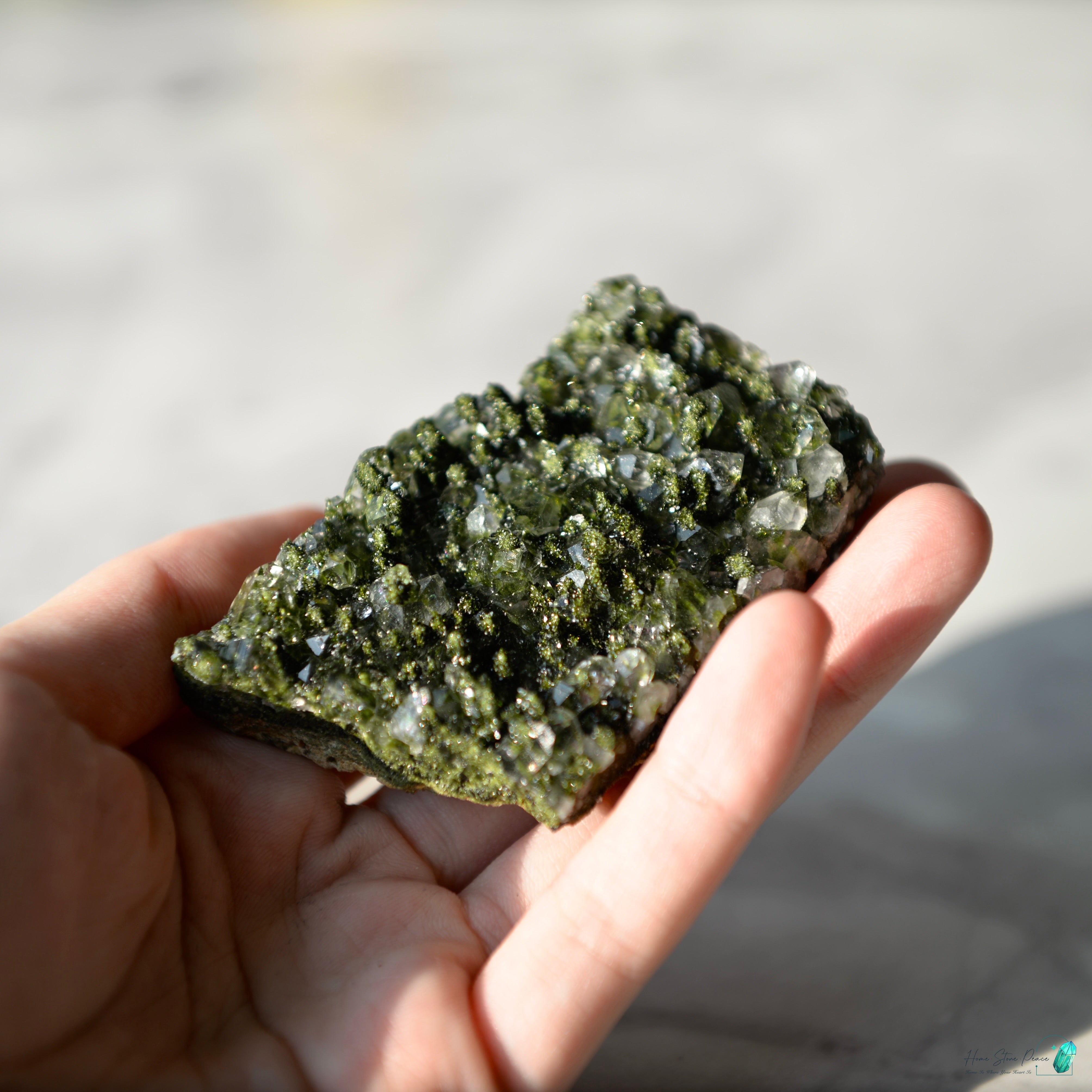 土耳其綠簾石原石 Turkish Forest Epidote