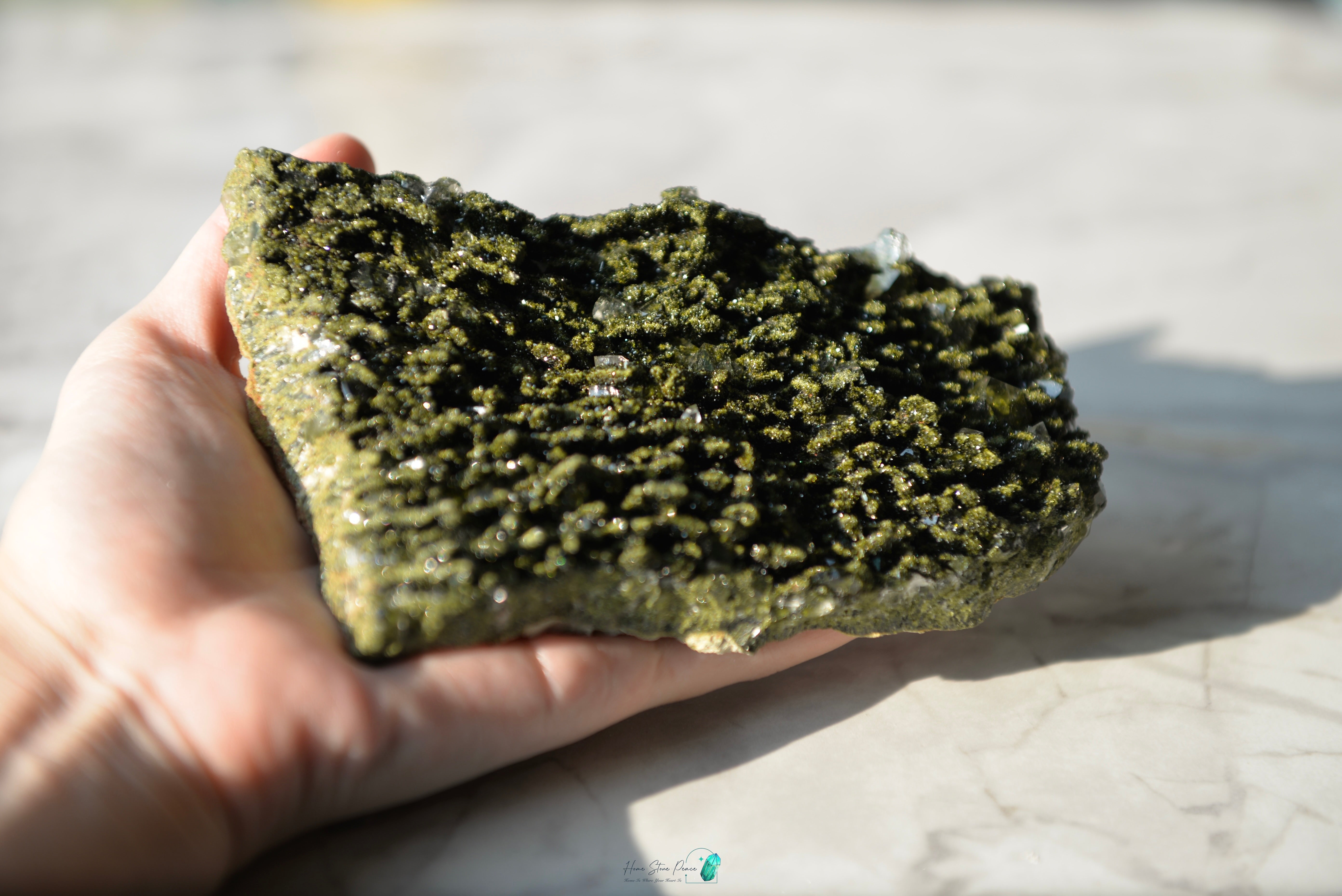 土耳其綠簾石原石 Turkish Forest Epidote