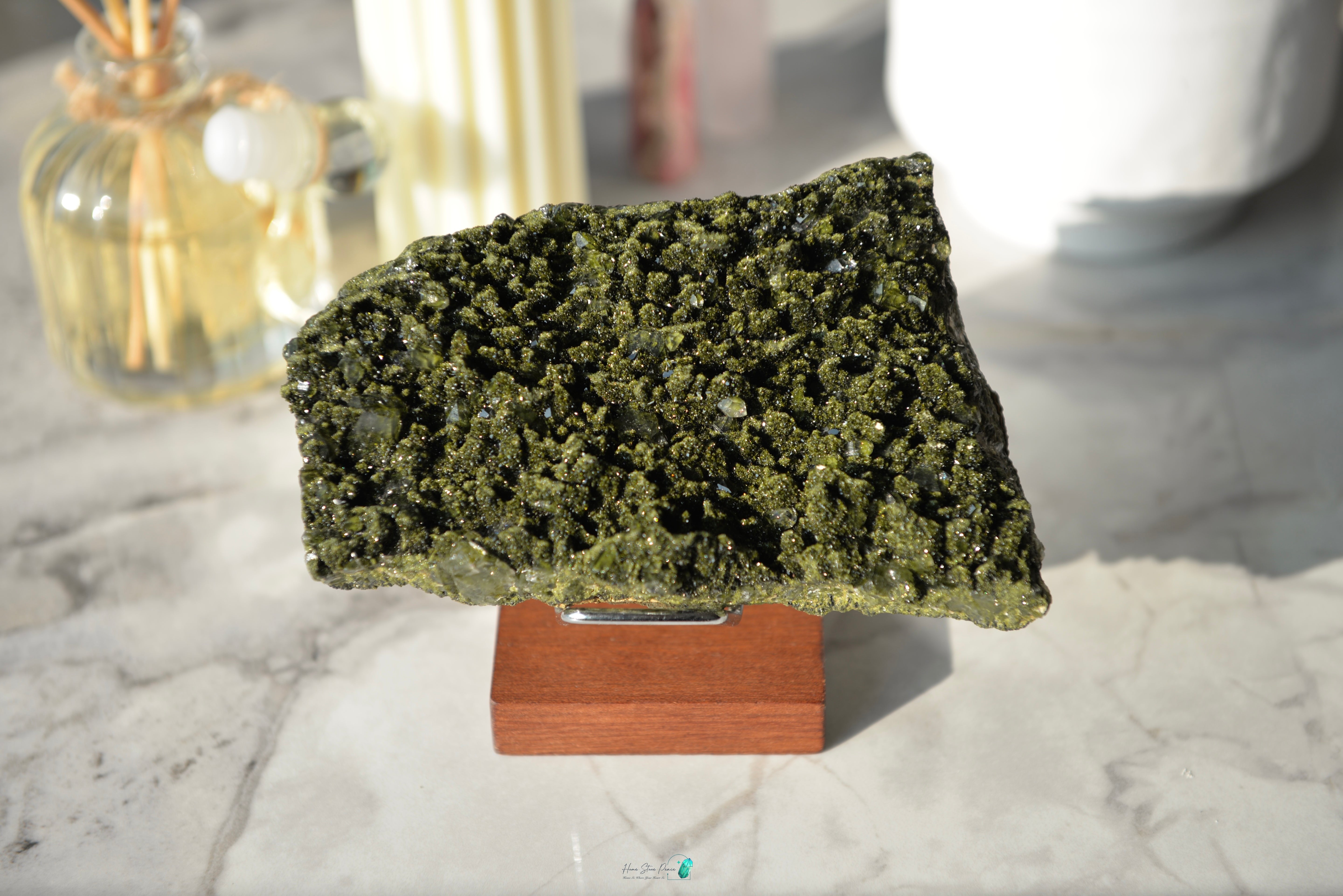 土耳其綠簾石原石 Turkish Forest Epidote