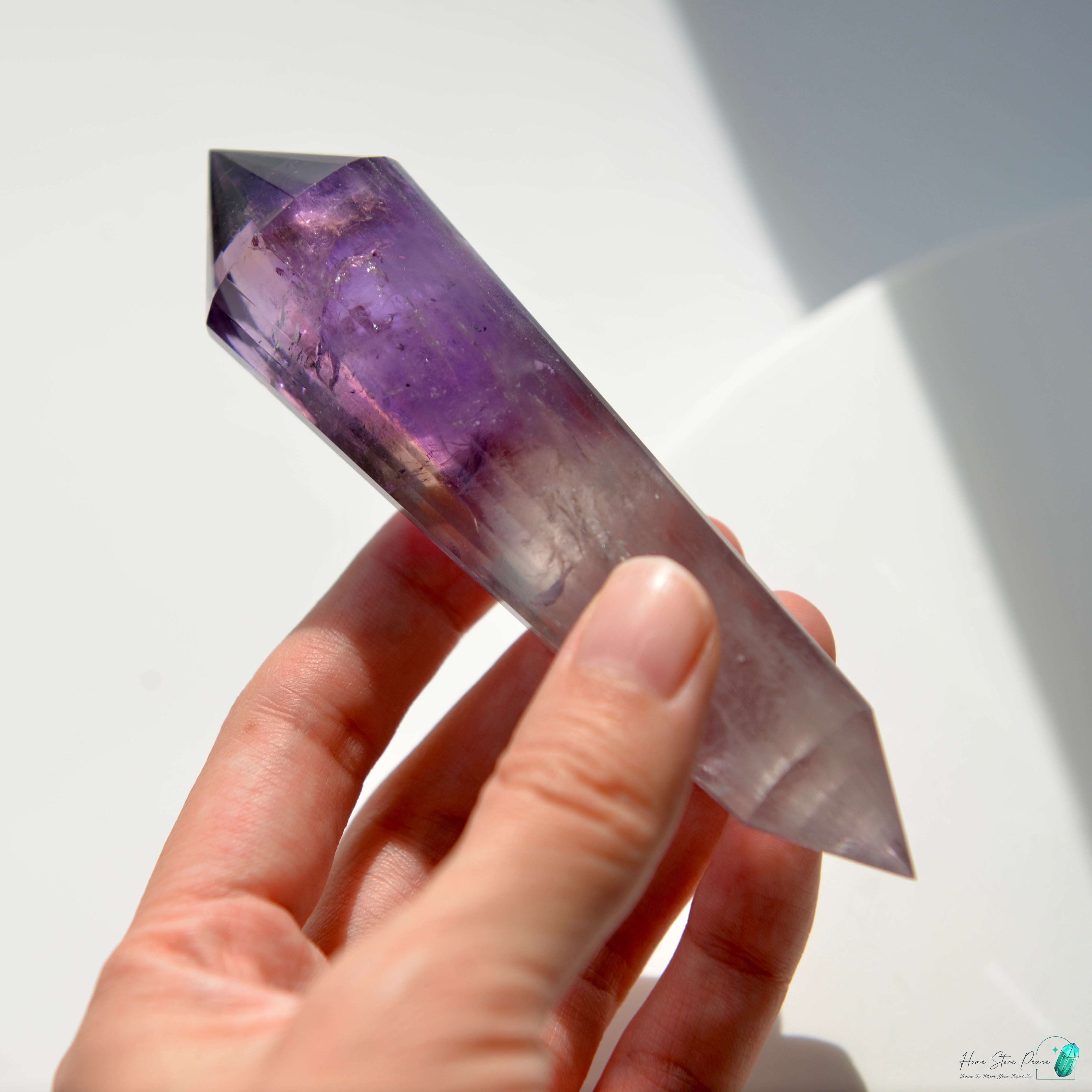 沃格爾紫水晶 (24面)Amethyst Vogel Cut (24 sides)