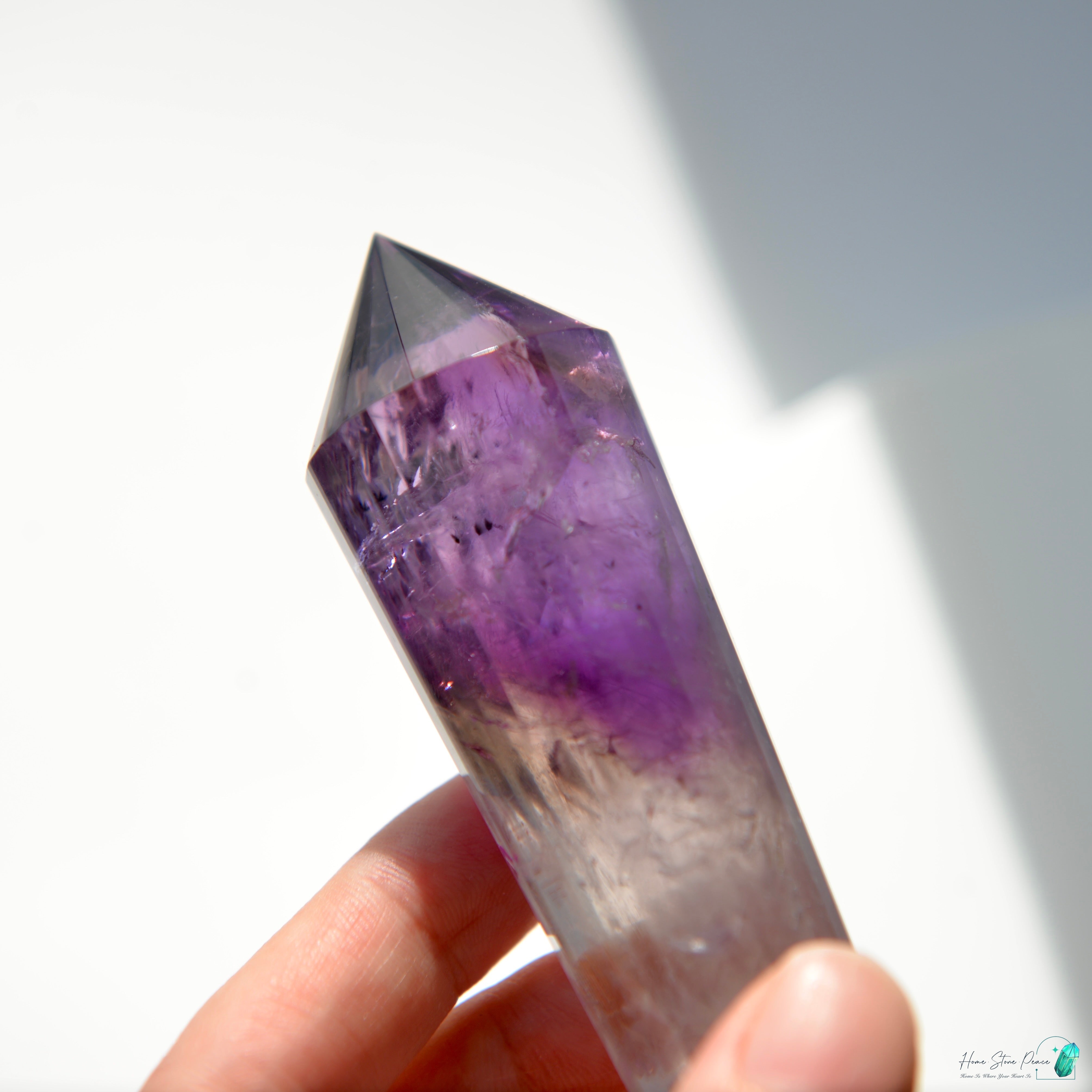 沃格爾紫水晶 (24面)Amethyst Vogel Cut (24 sides)