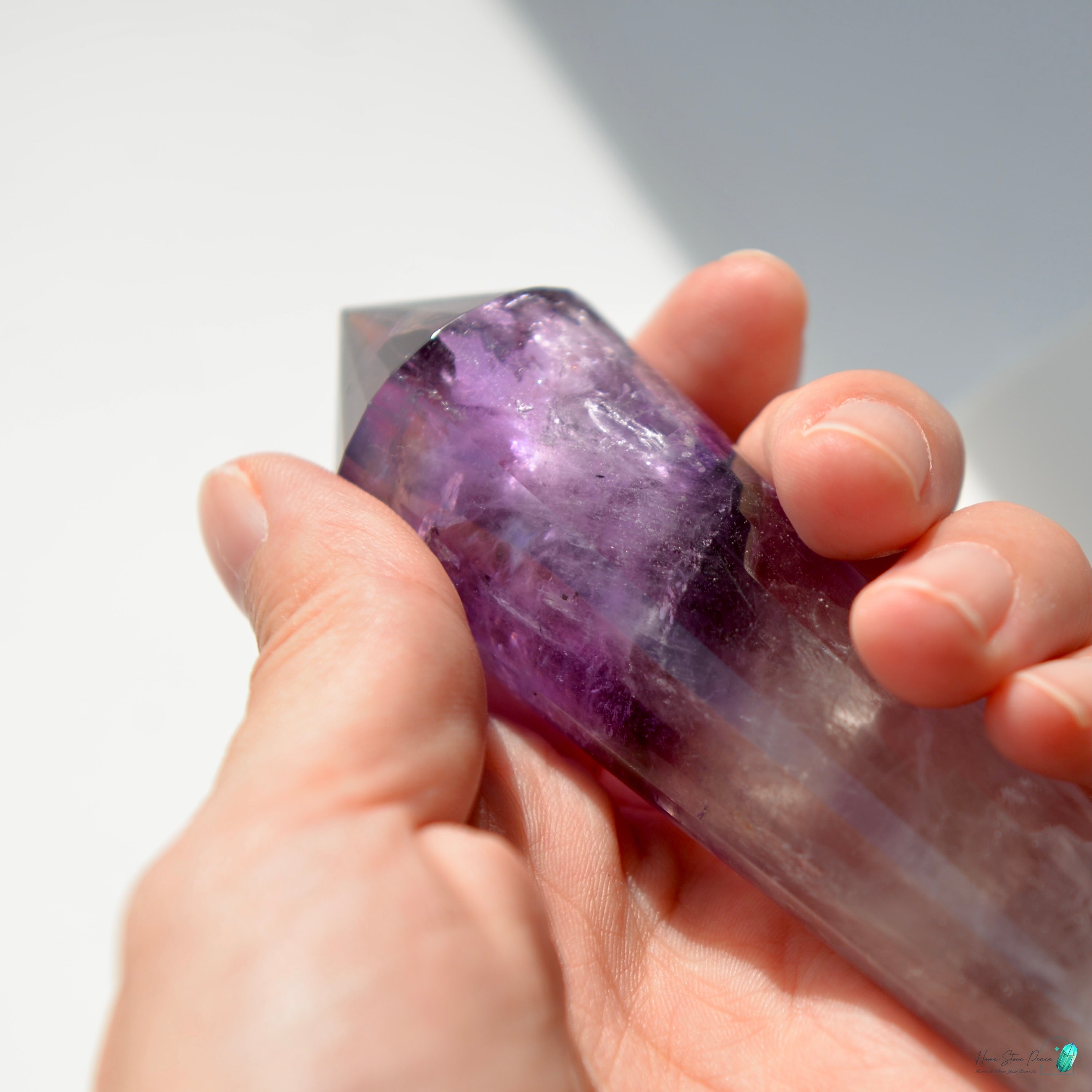 沃格爾紫水晶 (24面)Amethyst Vogel Cut (24 sides)