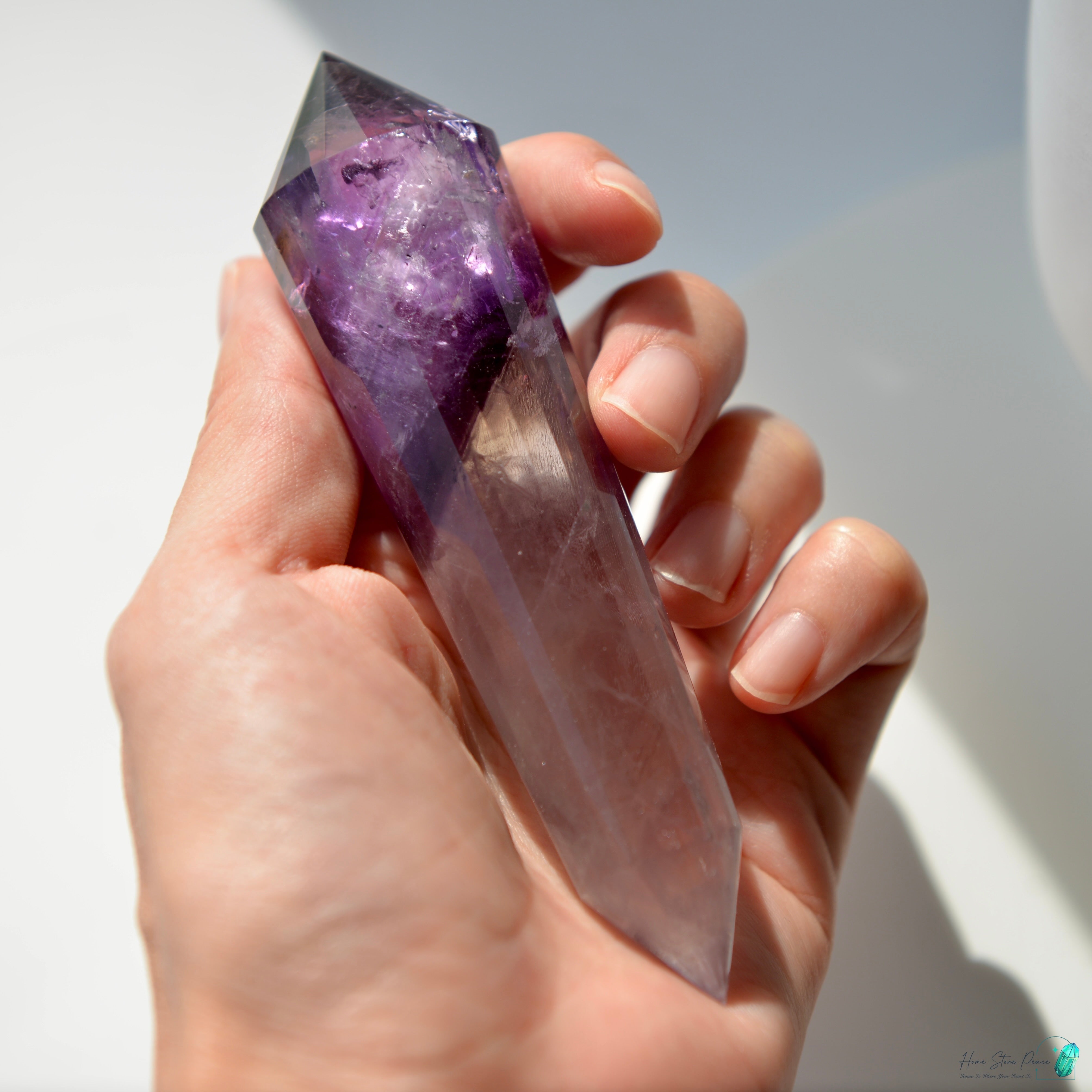 沃格爾紫水晶 (24面)Amethyst Vogel Cut (24 sides)