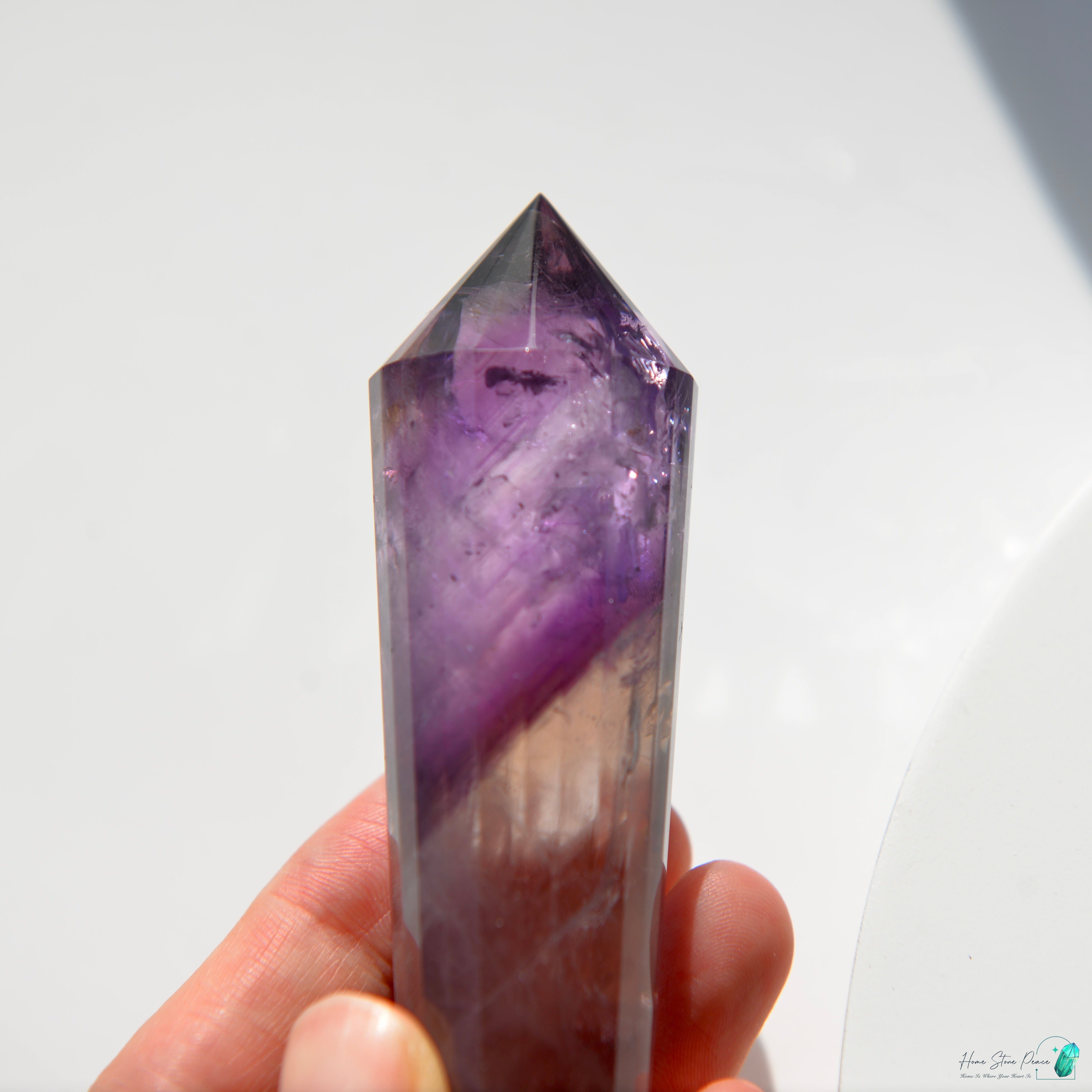 沃格爾紫水晶 (24面)Amethyst Vogel Cut (24 sides)