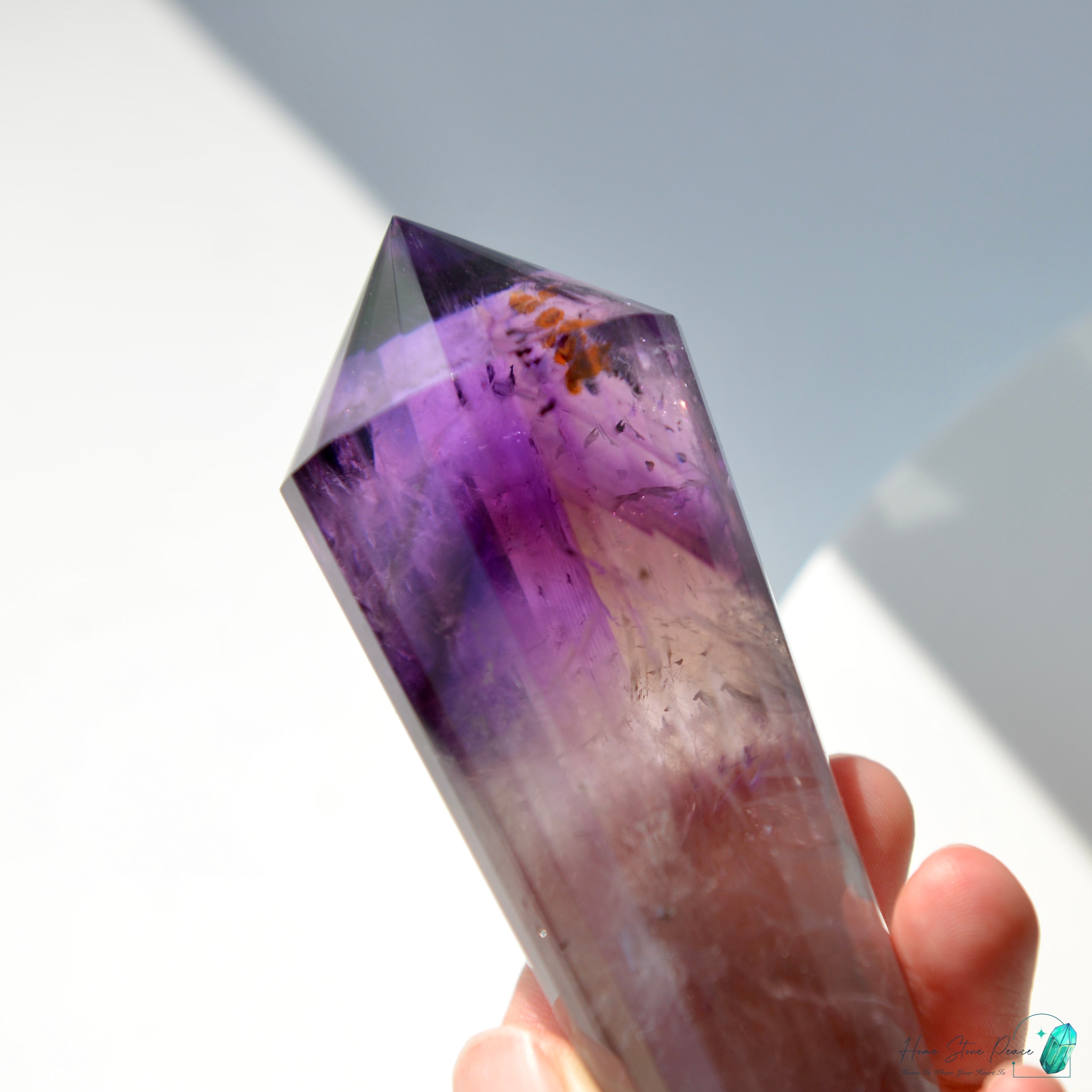 沃格爾紫水晶 (24面)Amethyst Vogel Cut (24 sides)