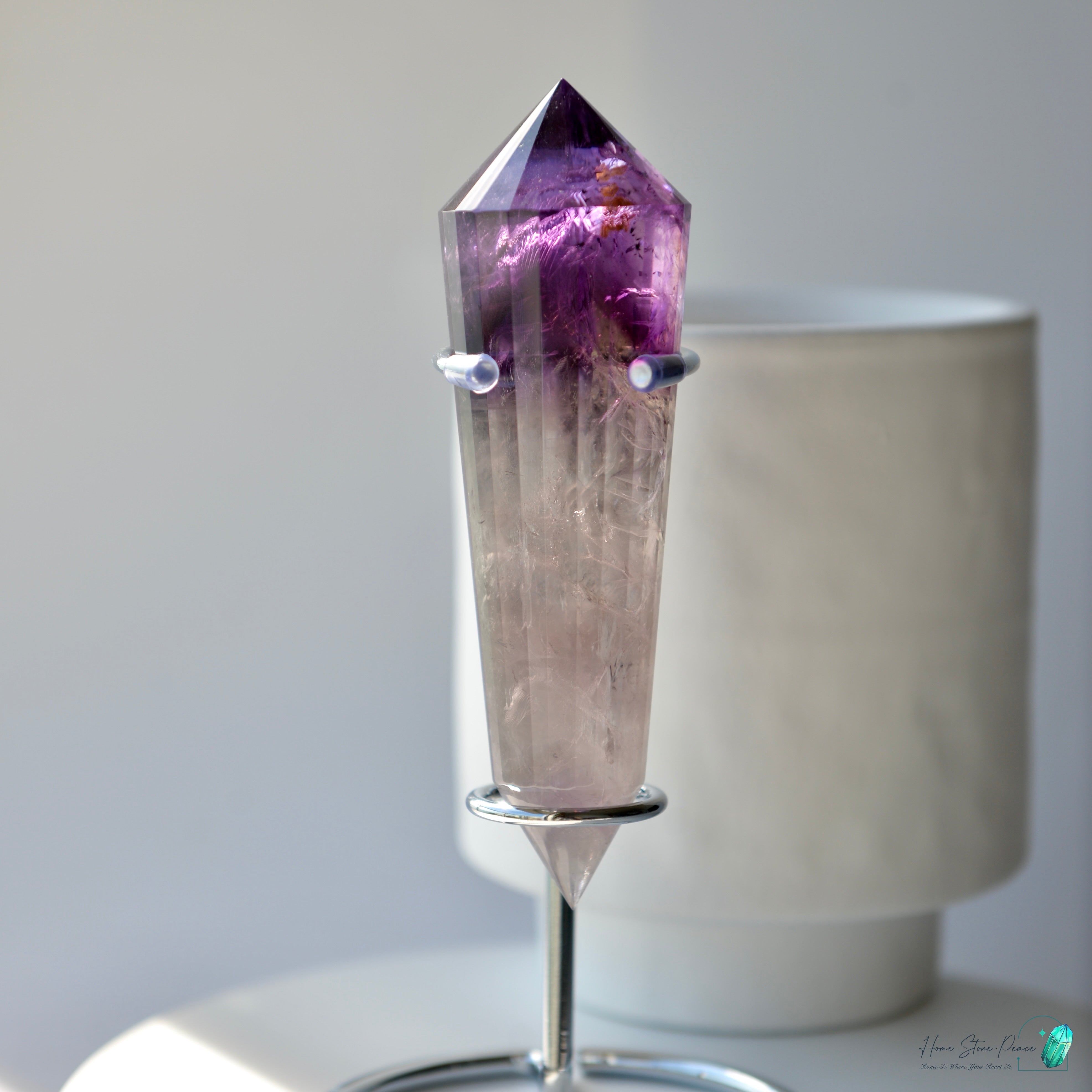 沃格爾紫水晶 (24面)Amethyst Vogel Cut (24 sides)