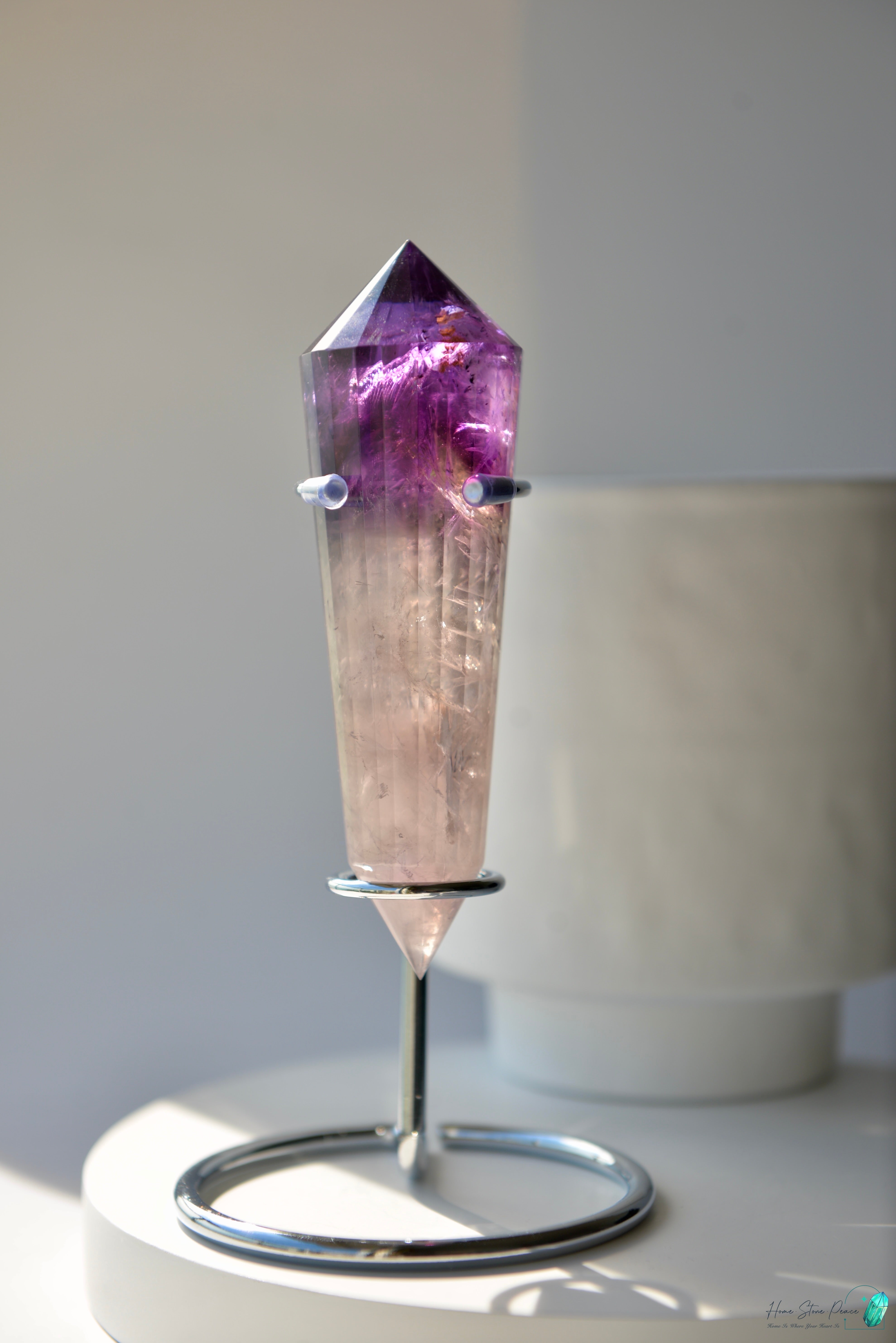 沃格爾紫水晶 (24面)Amethyst Vogel Cut (24 sides)