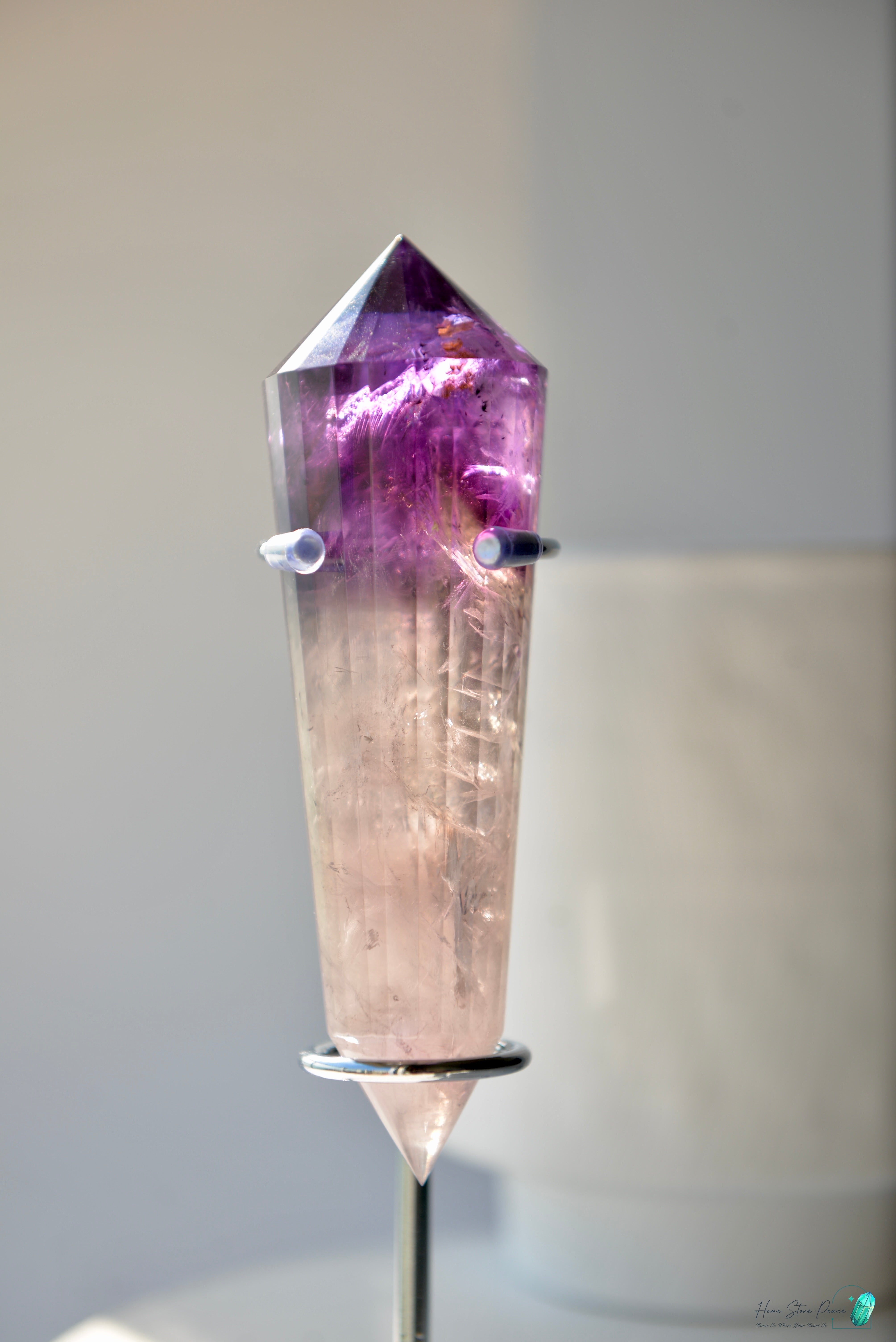 沃格爾紫水晶 (24面)Amethyst Vogel Cut (24 sides)