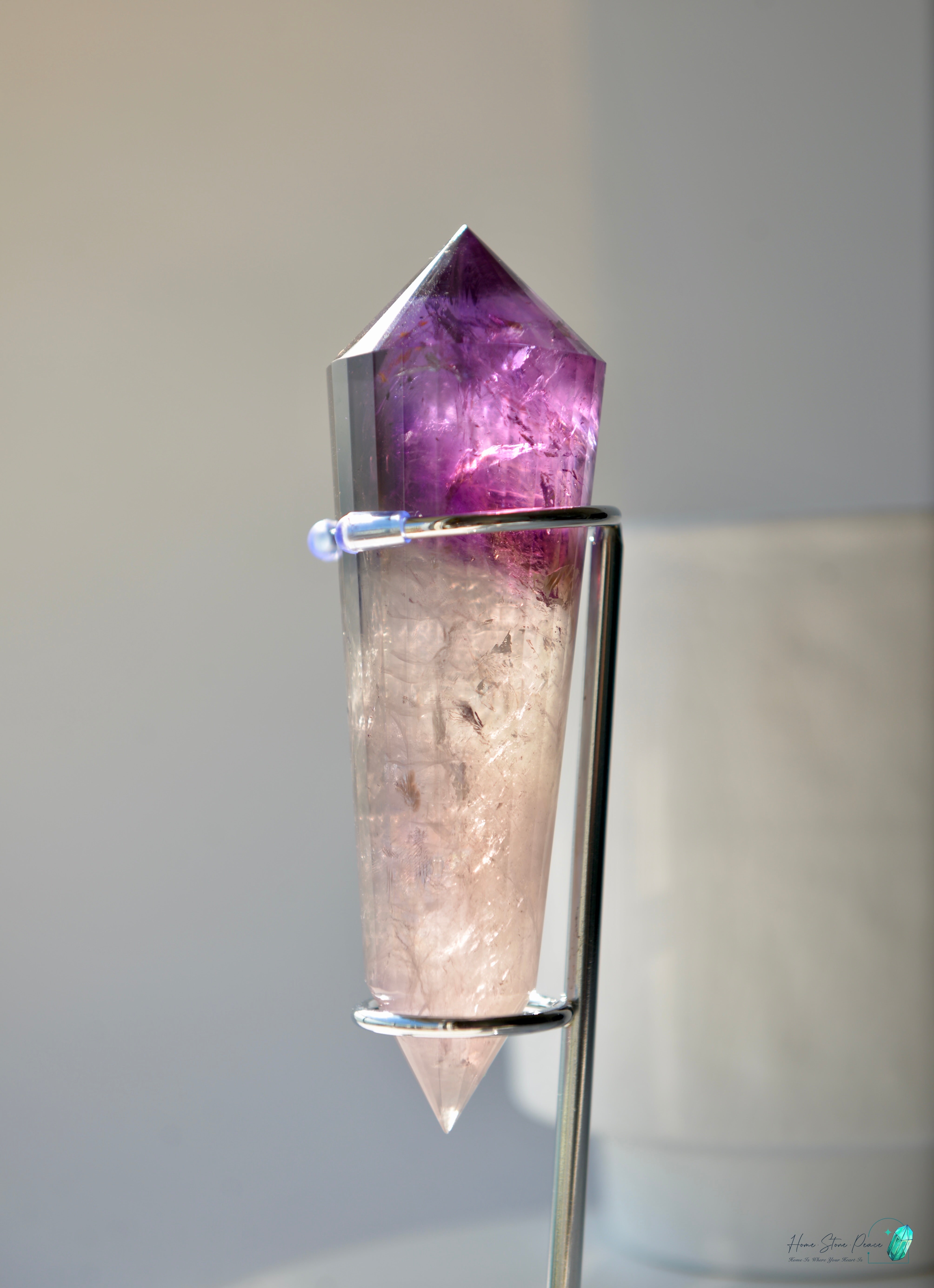 沃格爾紫水晶 (24面)Amethyst Vogel Cut (24 sides)