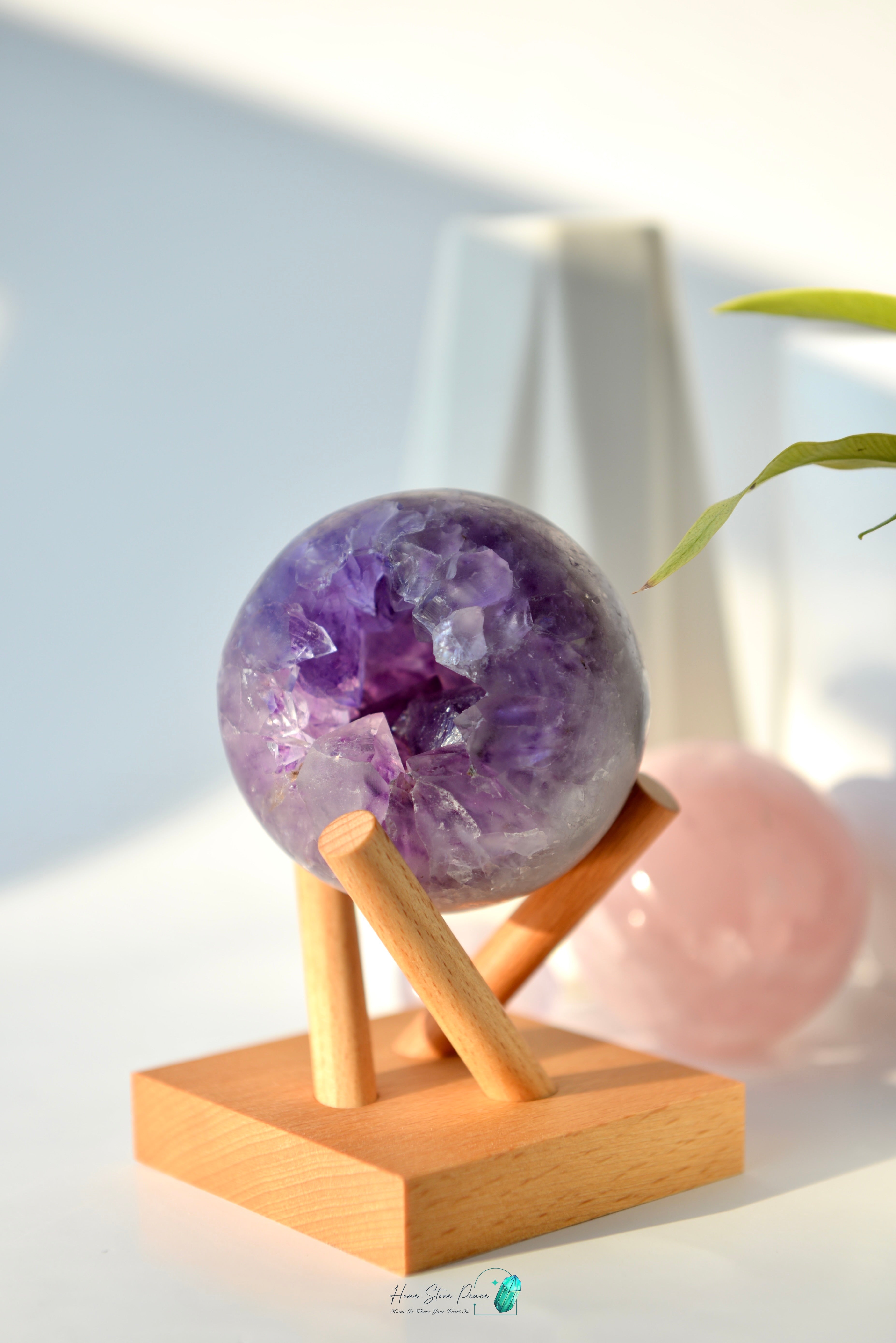 紫水晶簇球 Amethyst Cluster Sphere