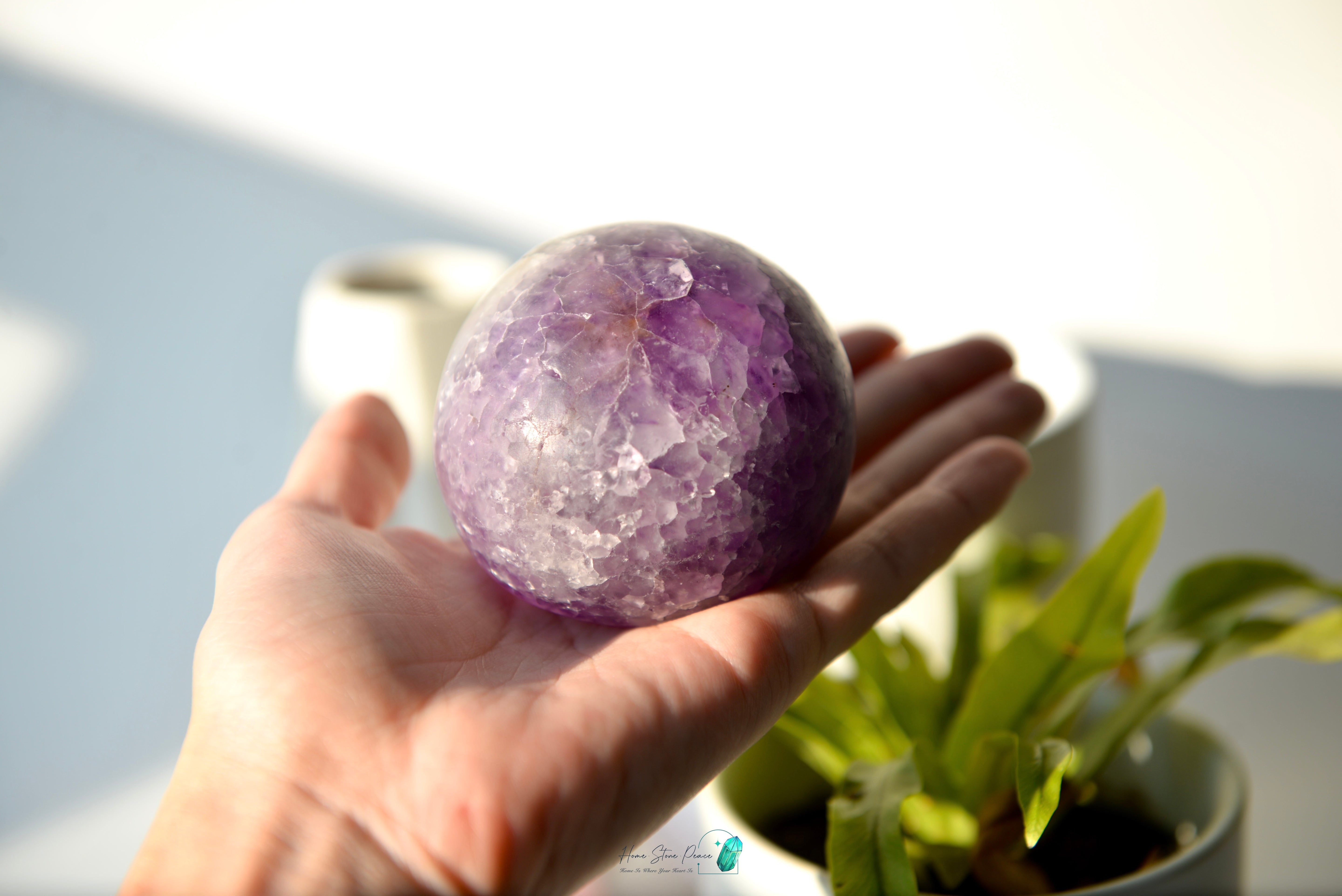 紫水晶簇球 Amethyst Cluster Sphere