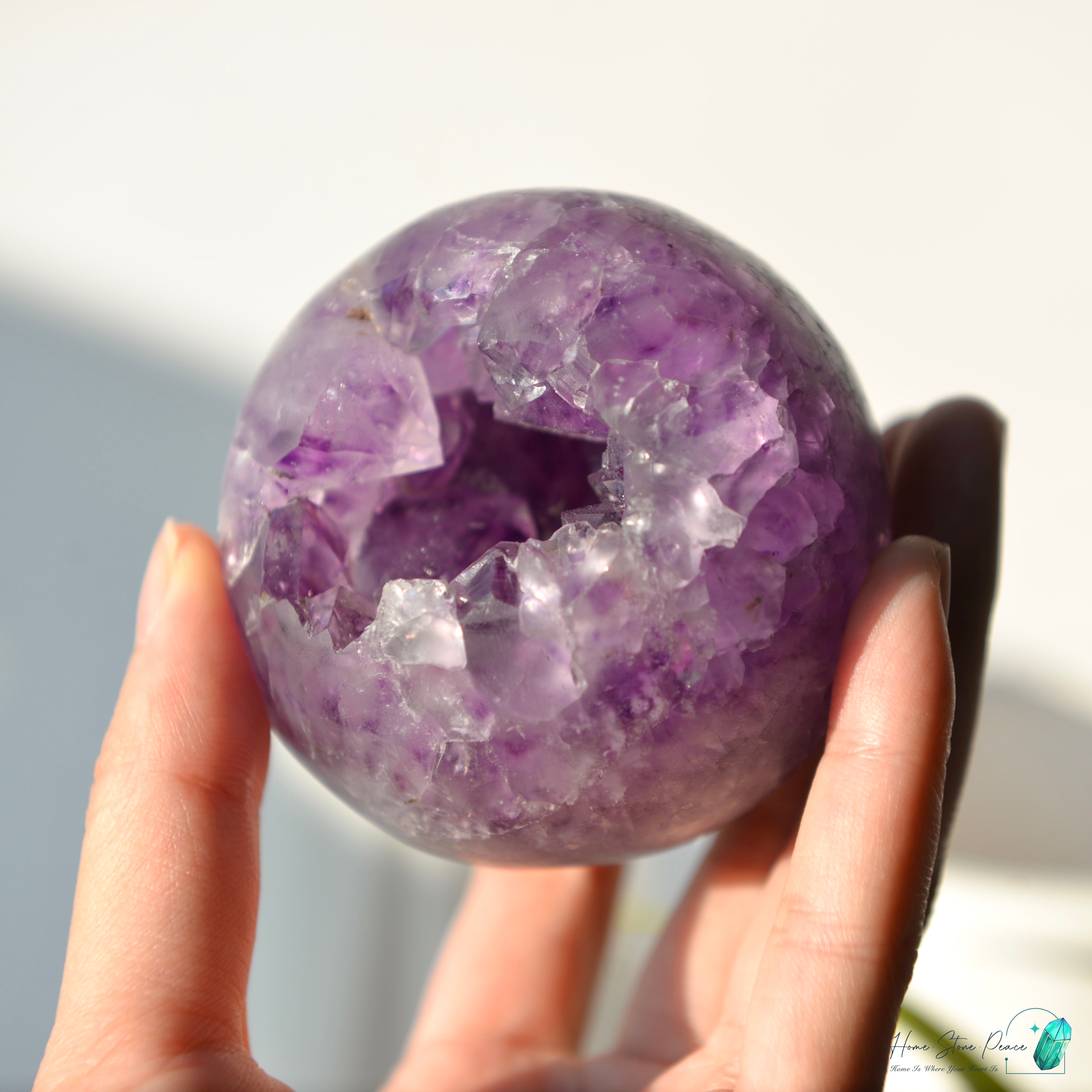 紫水晶簇球 Amethyst Cluster Sphere