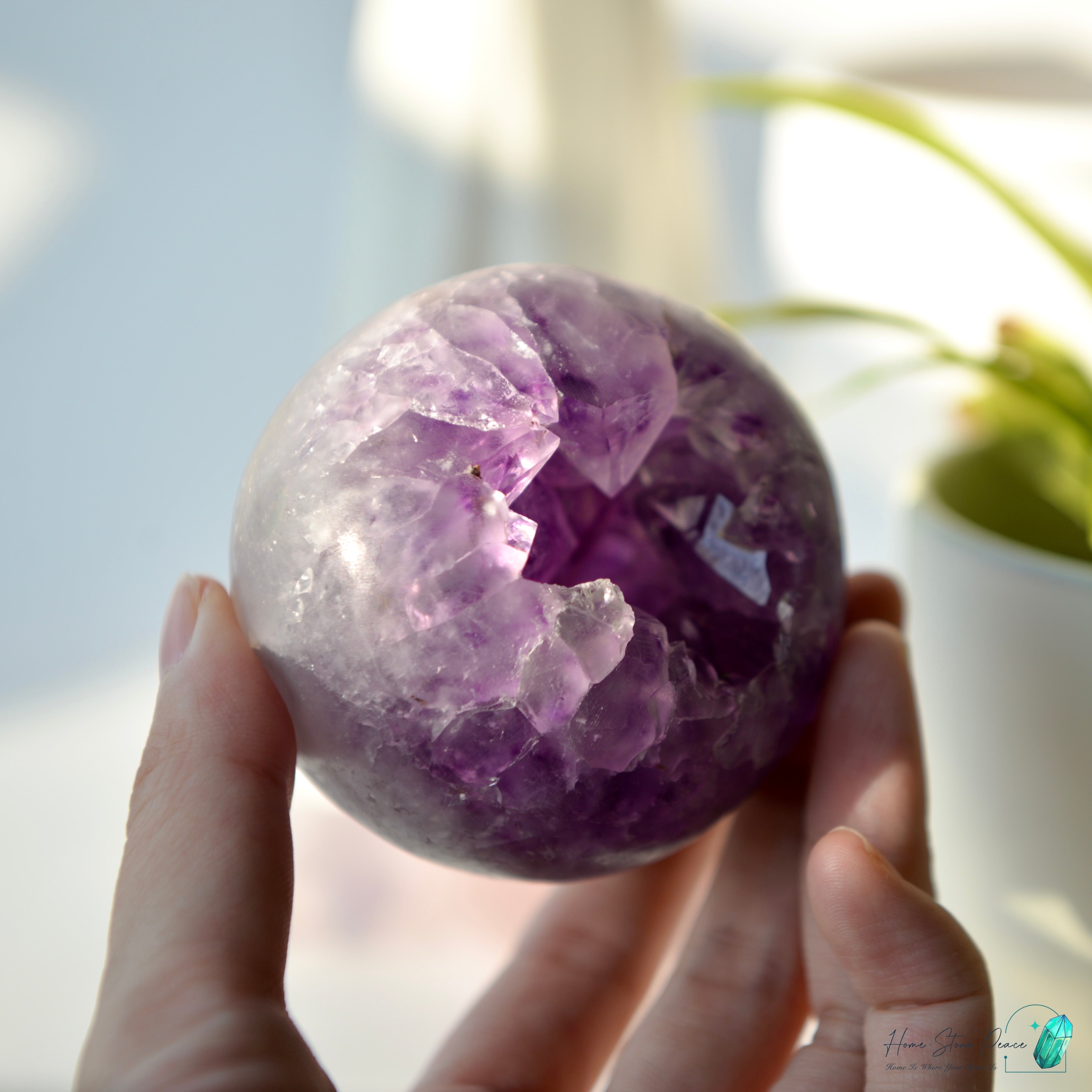 紫水晶簇球 Amethyst Cluster Sphere