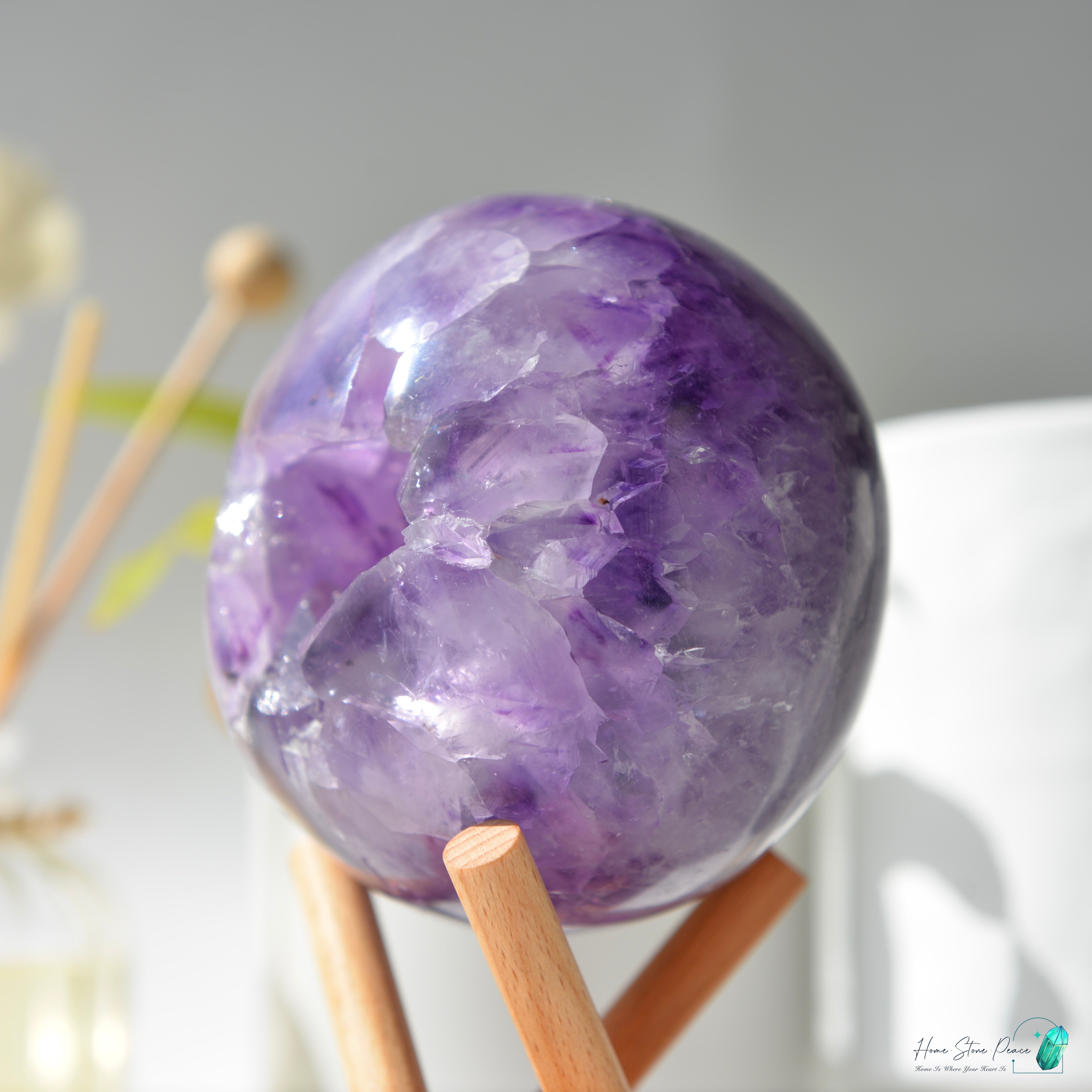 紫水晶簇球 Amethyst Cluster Sphere