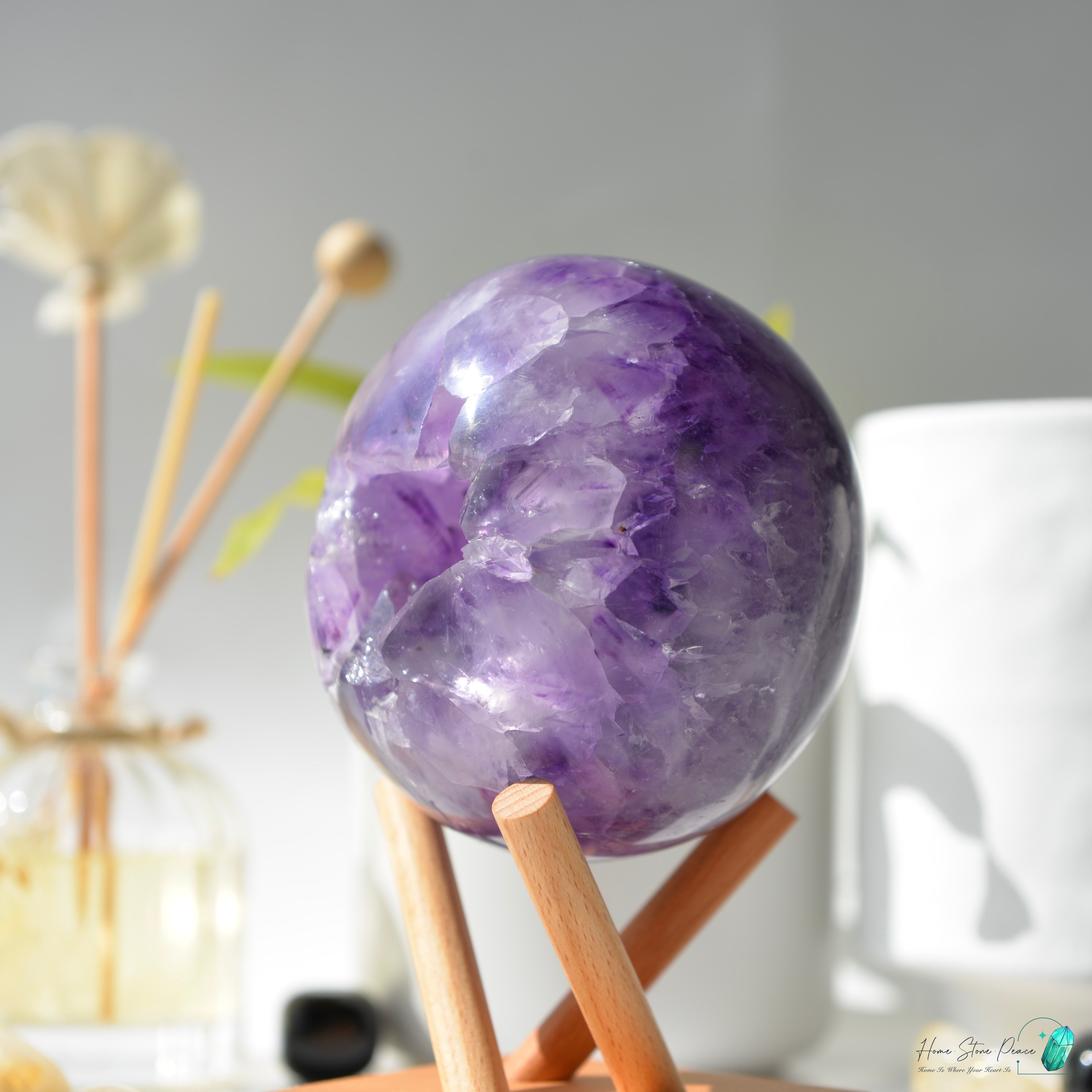 紫水晶簇球 Amethyst Cluster Sphere