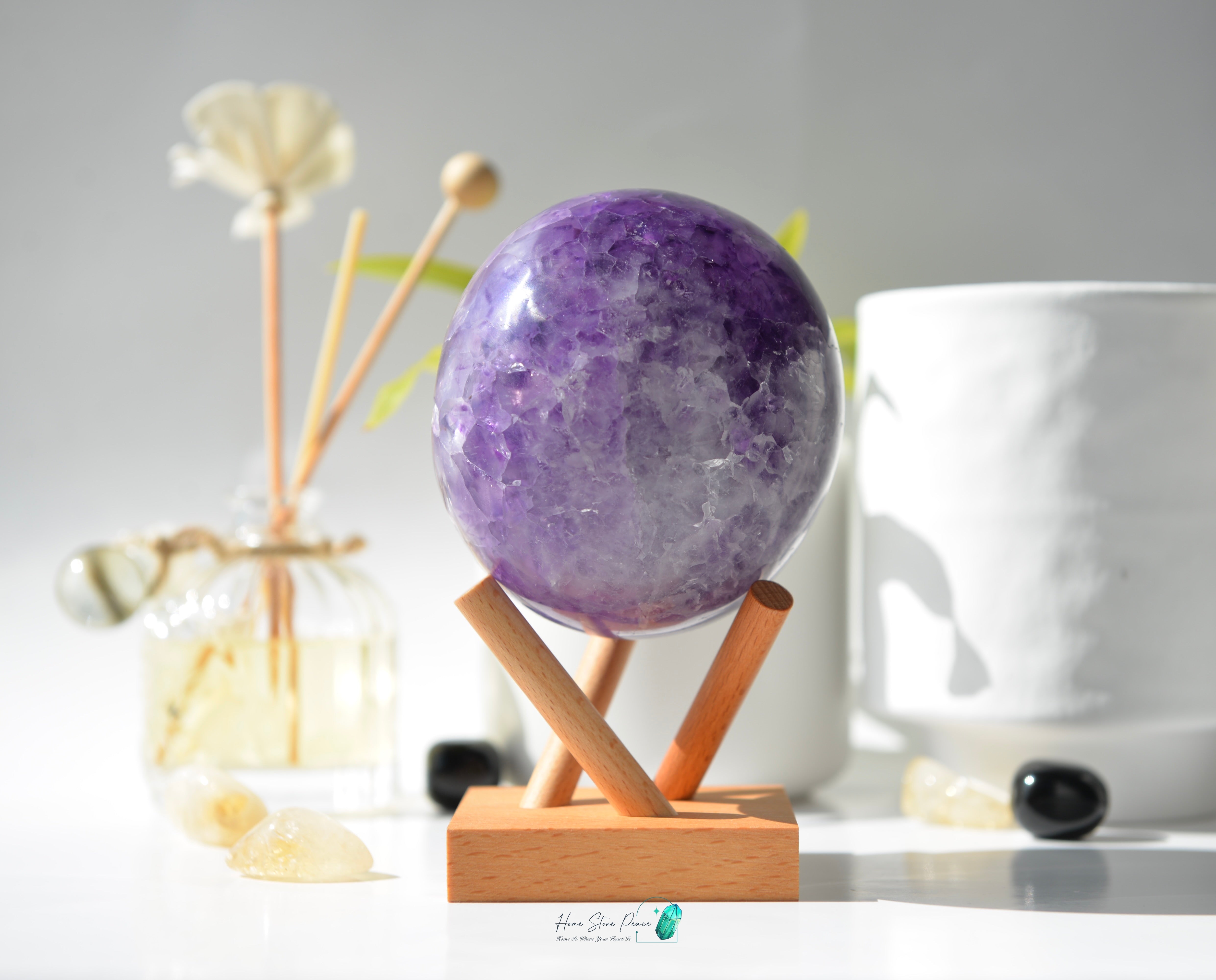 紫水晶簇球 Amethyst Cluster Sphere