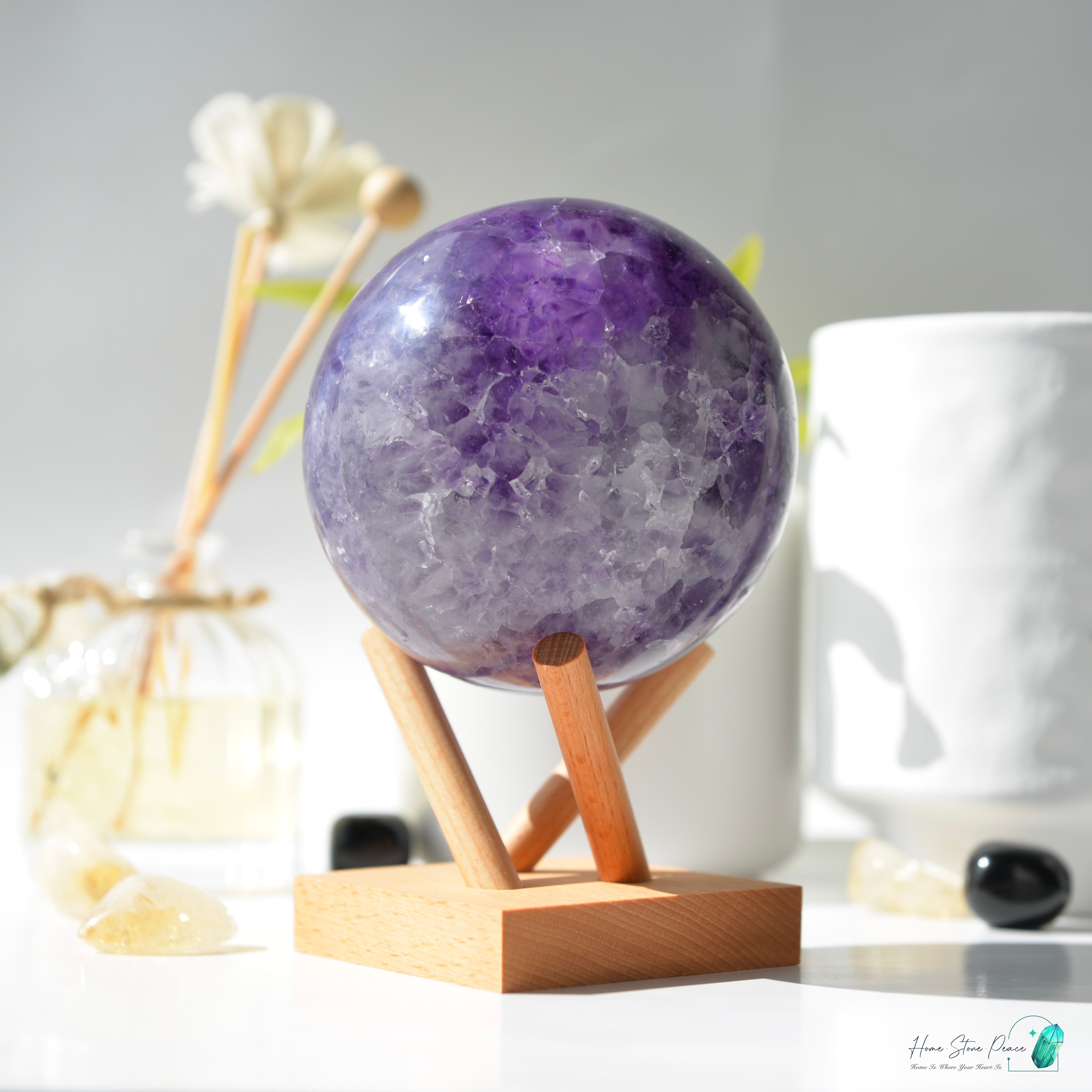 紫水晶簇球 Amethyst Cluster Sphere