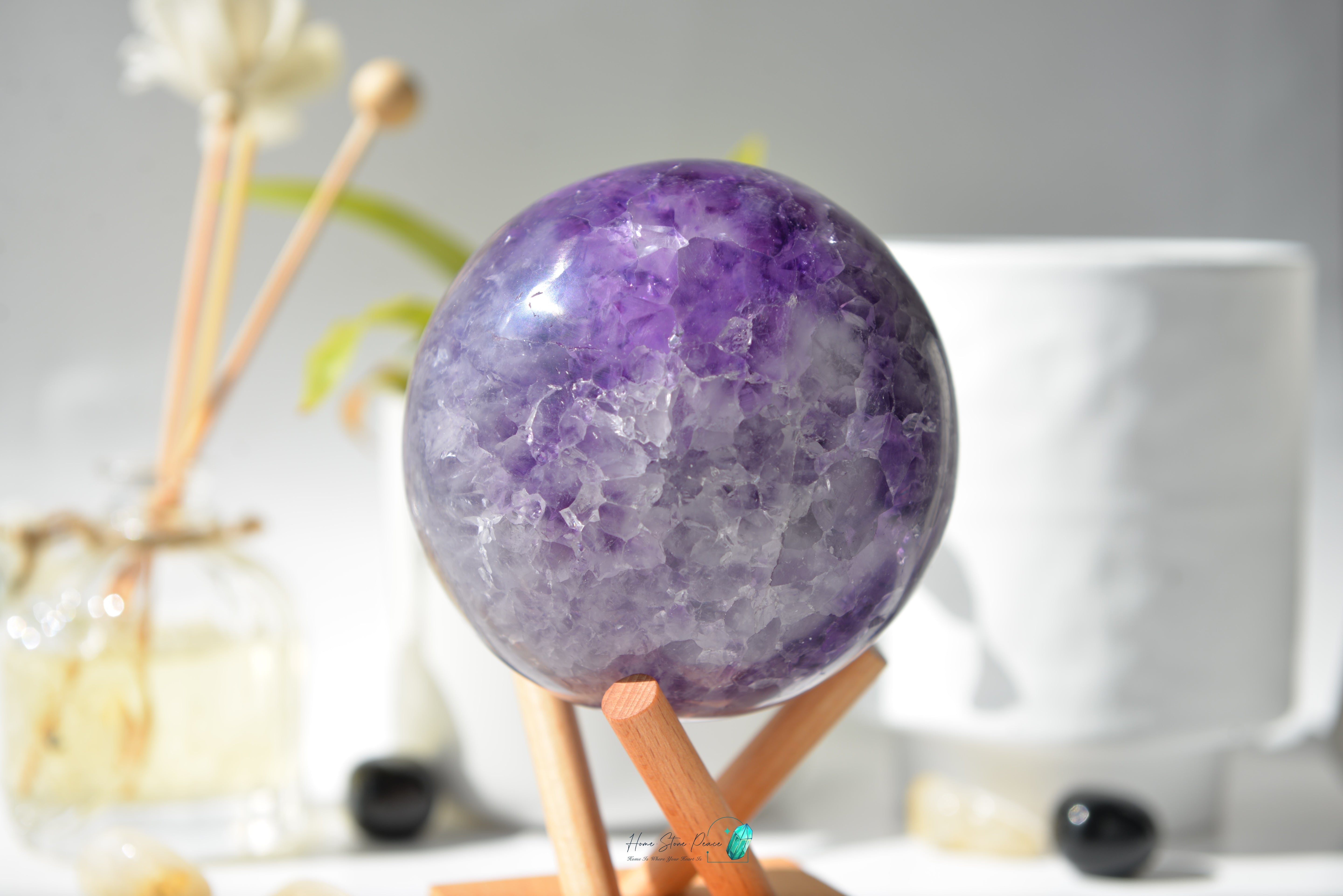 紫水晶簇球 Amethyst Cluster Sphere