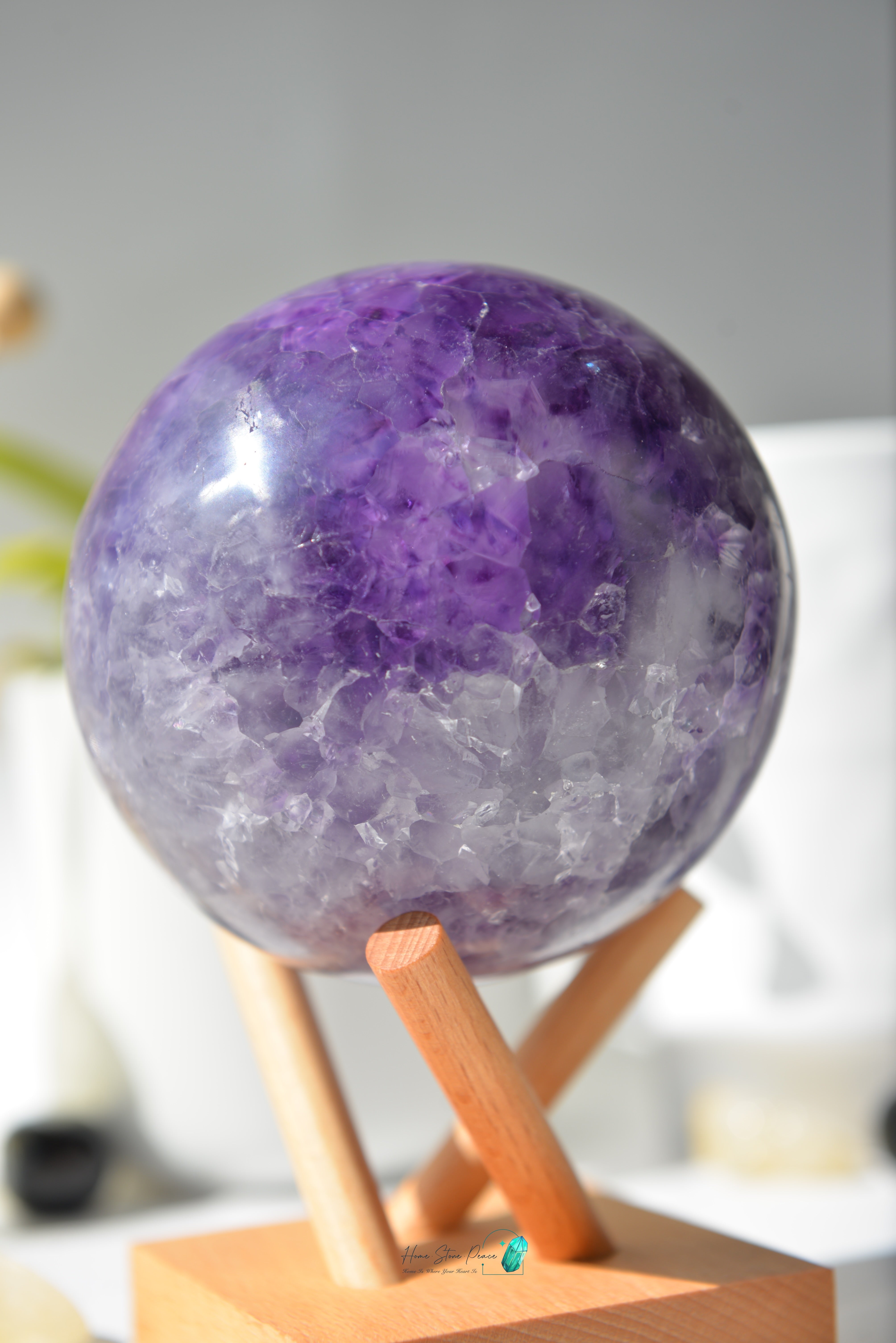 紫水晶簇球 Amethyst Cluster Sphere