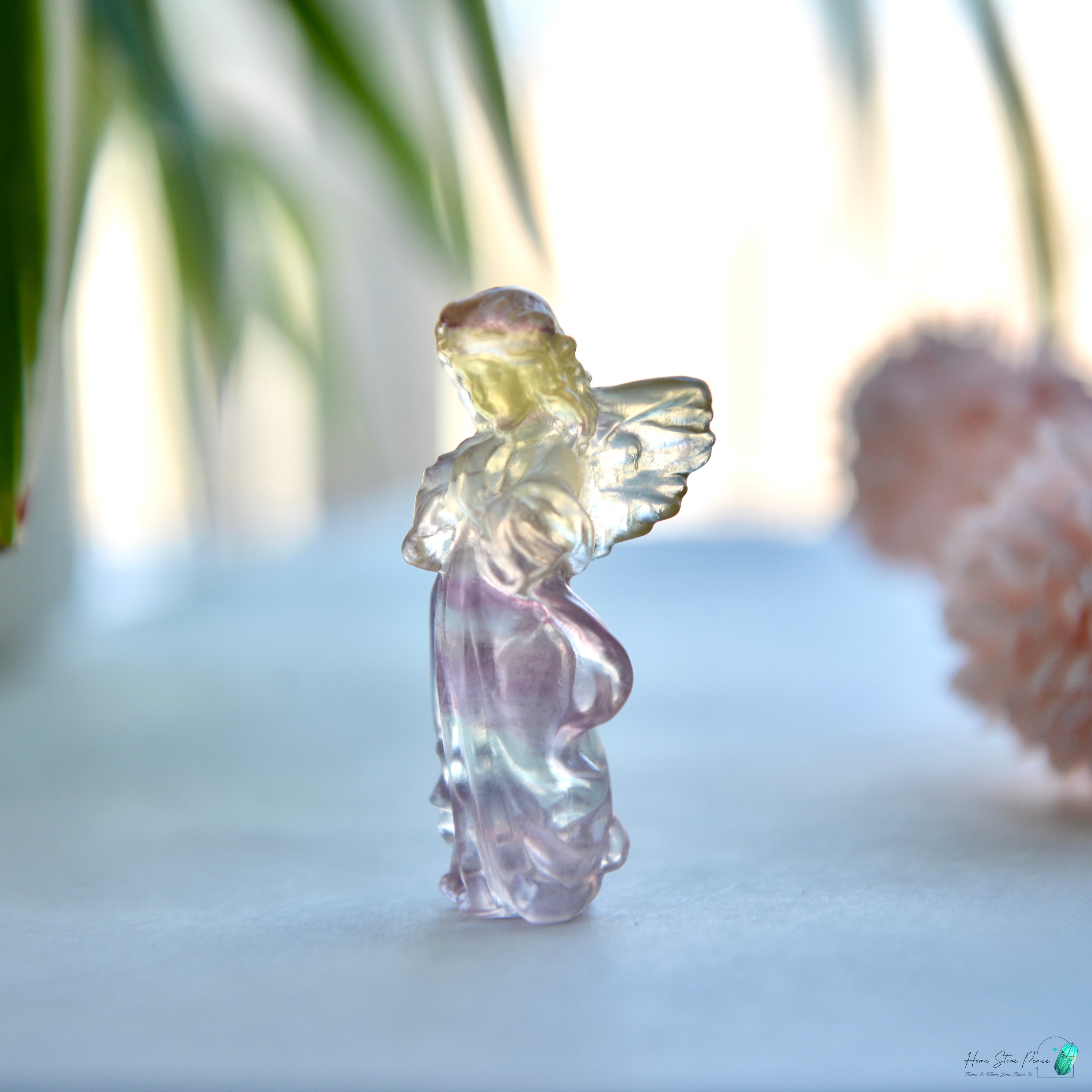 千層螢石小天使 Little Rainbow Fluorite Angel