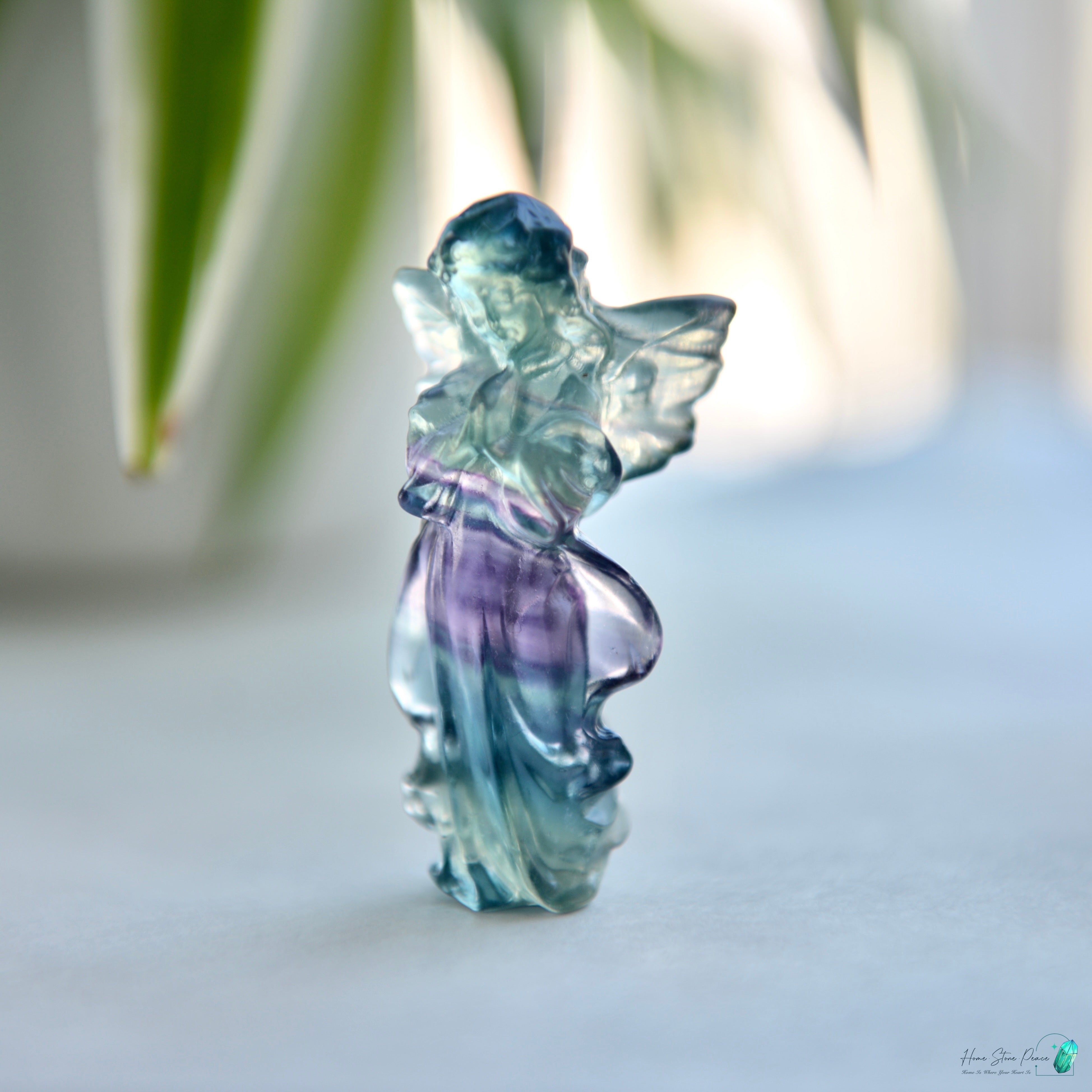 千層螢石小天使 Little Rainbow Fluorite Angel