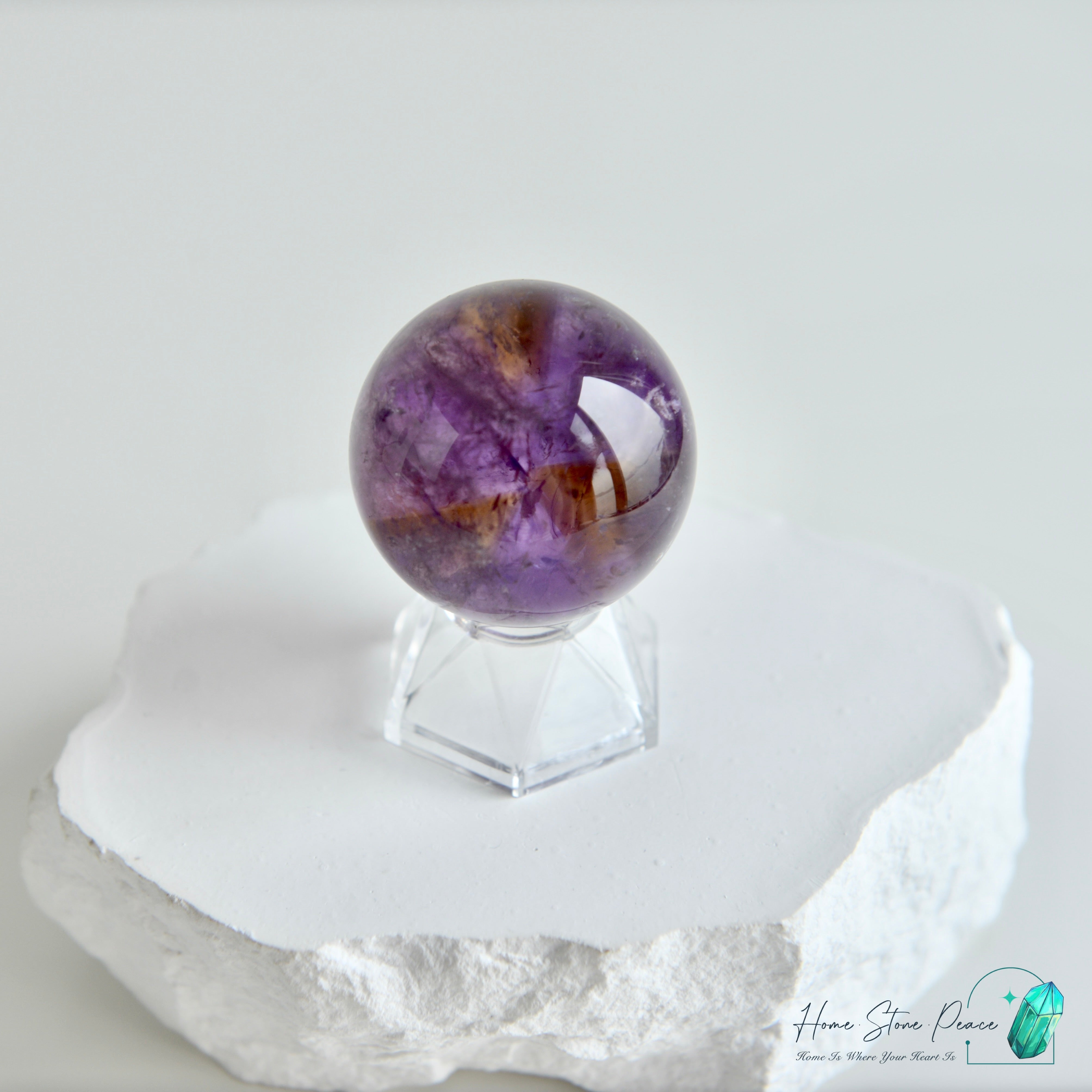 Ametrine Sphere 紫黃水晶球