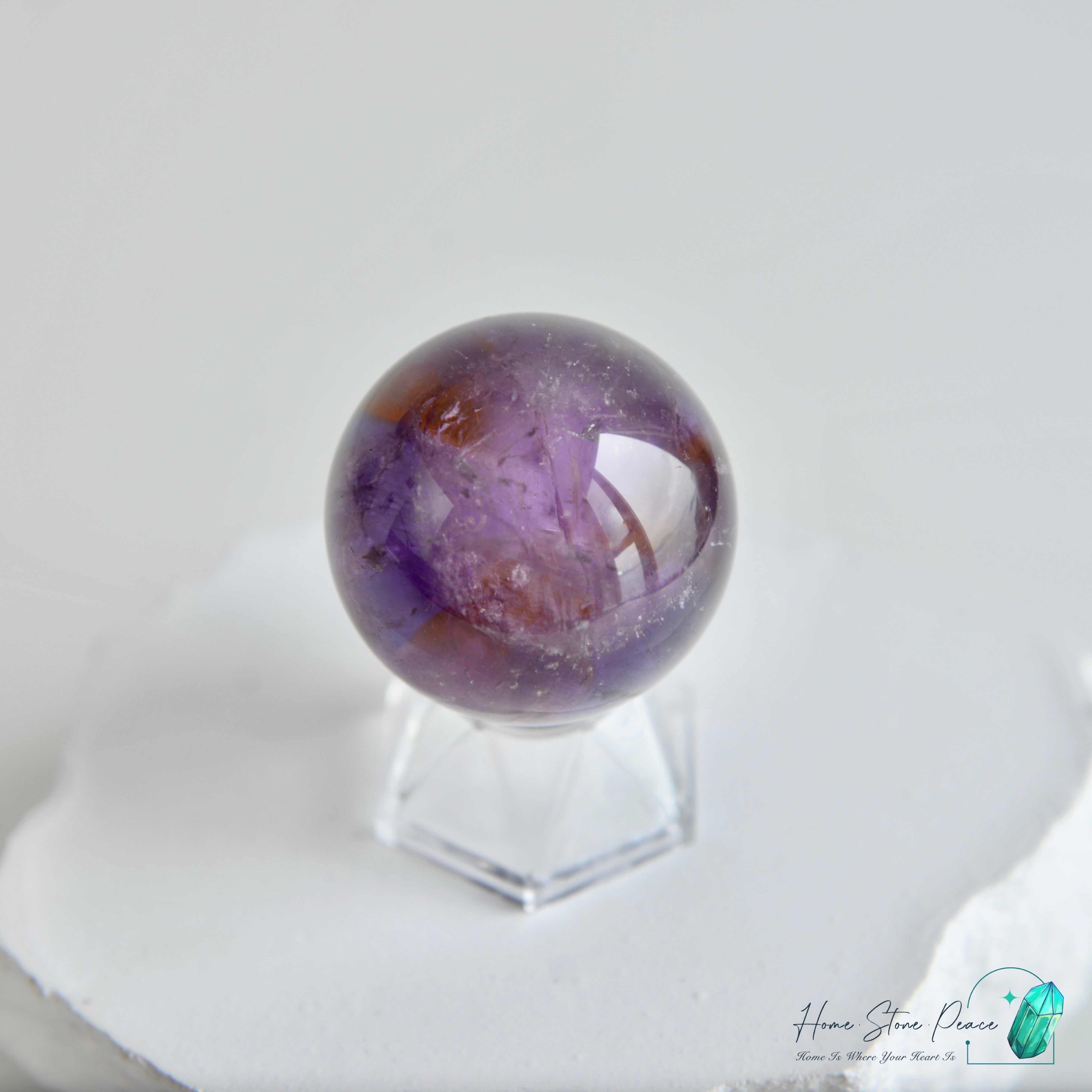 紫黃水晶球 Ametrine Sphere