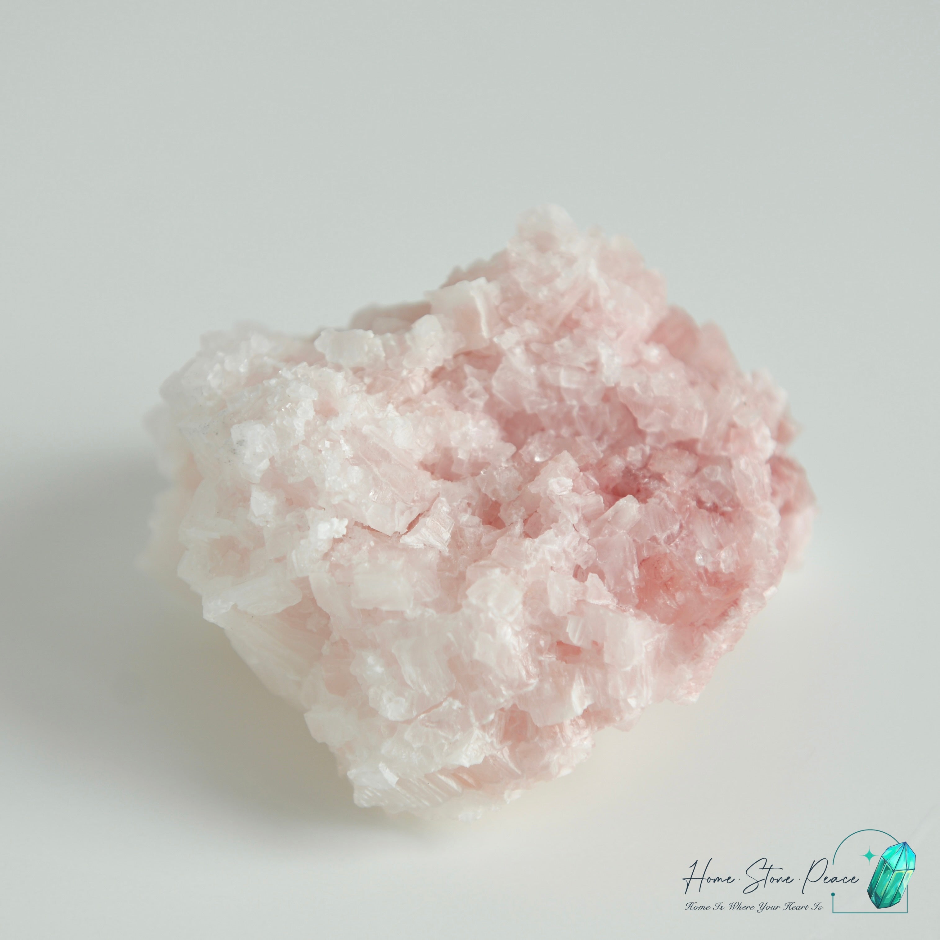 塞爾斯湖粉紅鹽礦 Natural Searles Lake Pink Halite