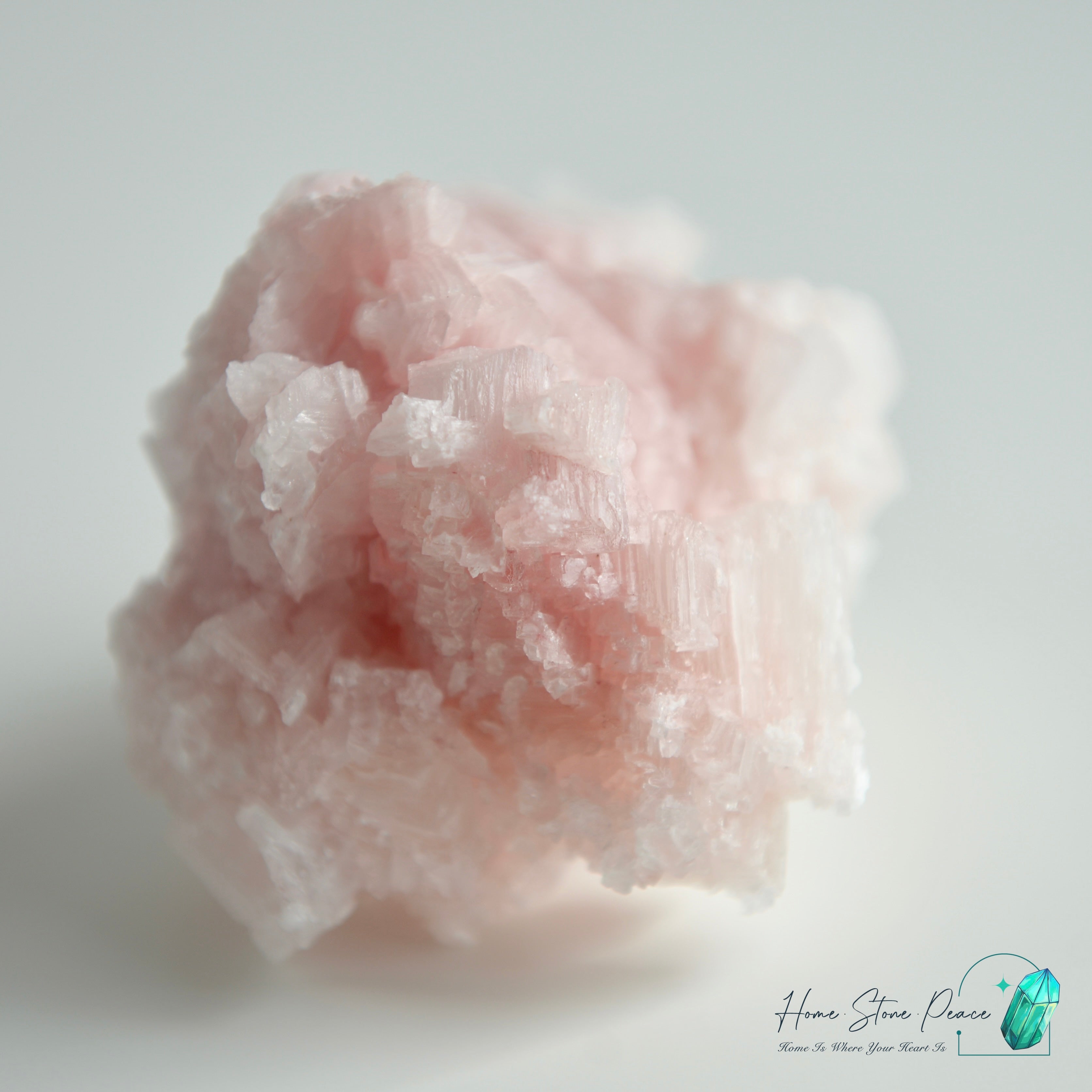 塞爾斯湖粉紅鹽礦 Natural Searles Lake Pink Halite