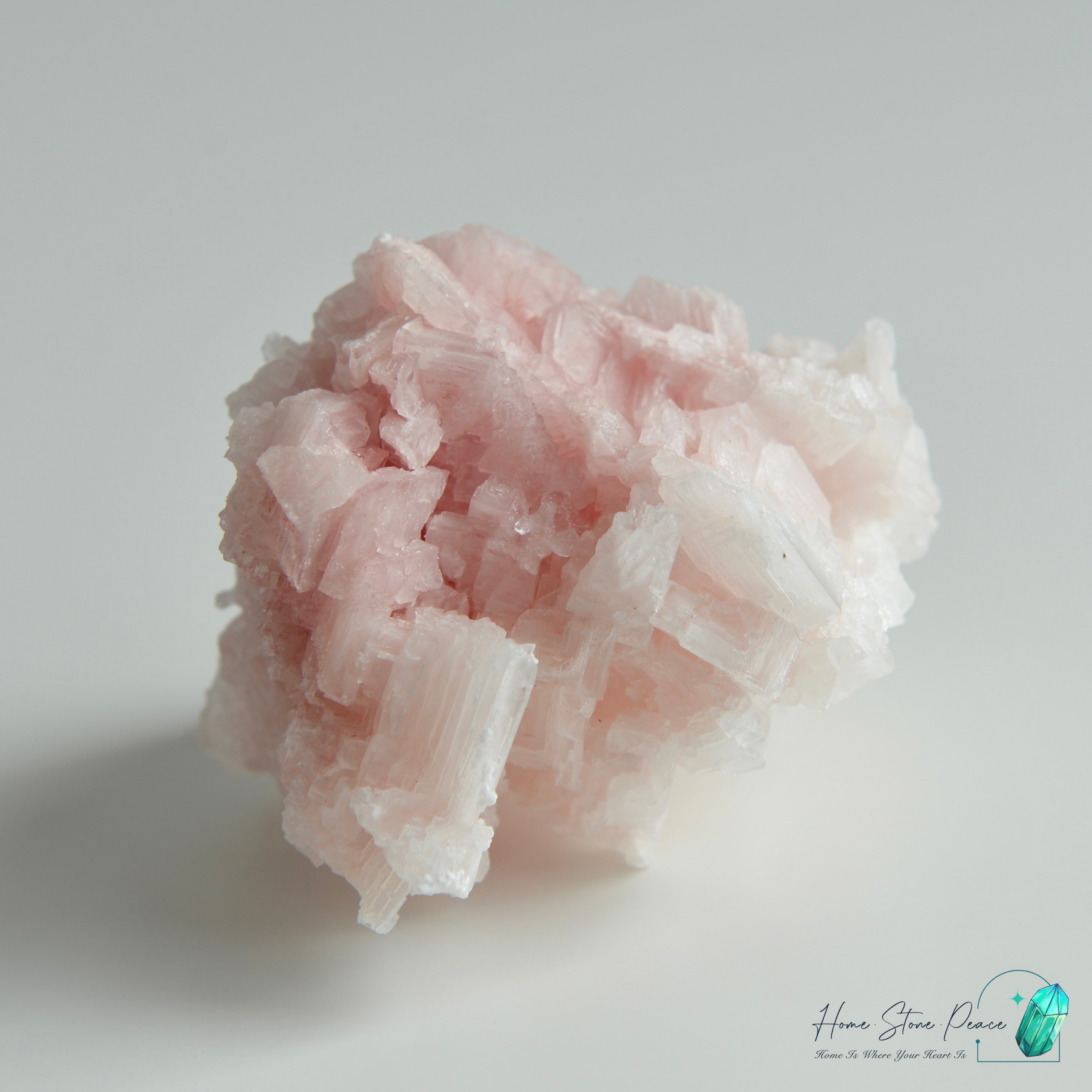 塞爾斯湖粉紅鹽礦 Natural Searles Lake Pink Halite