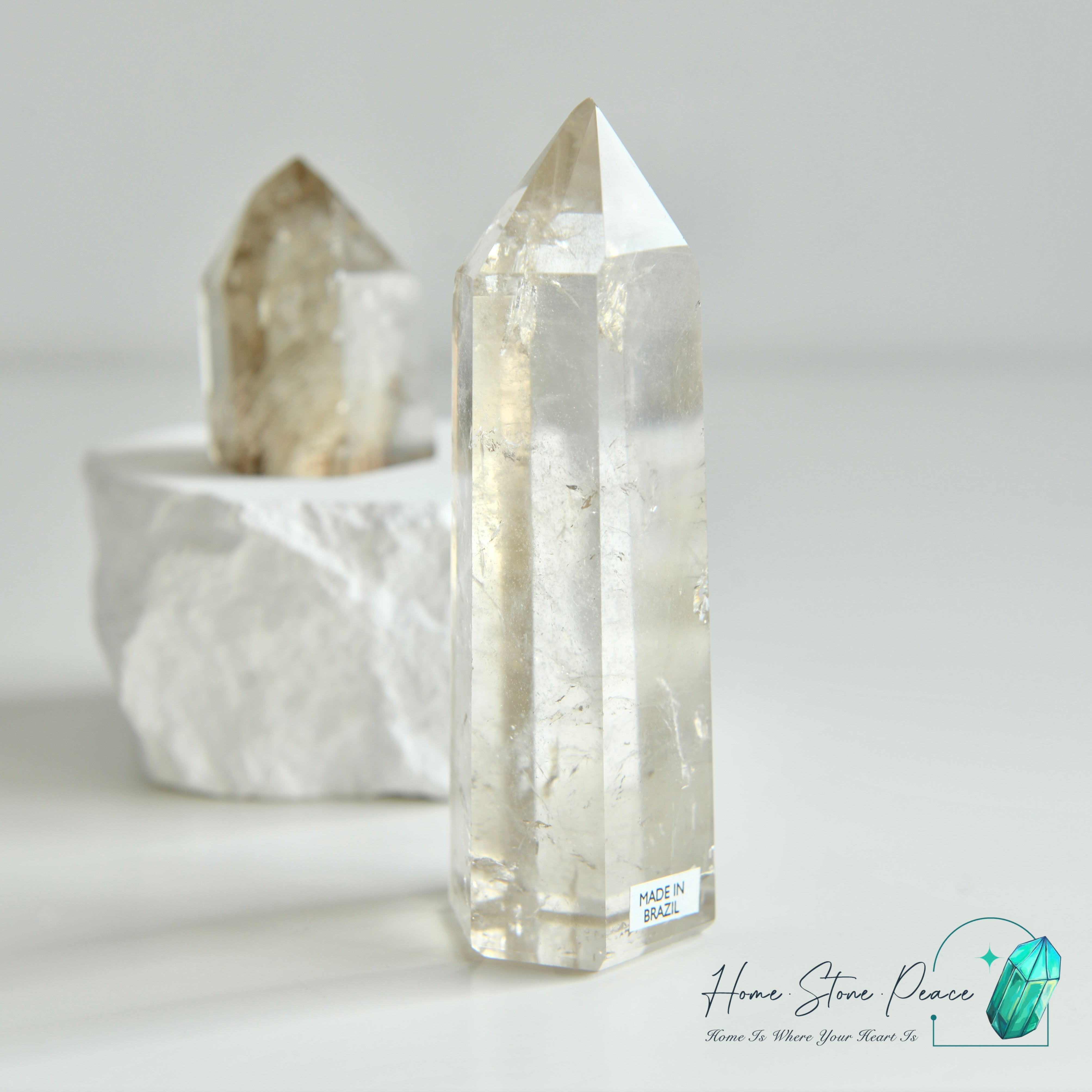 Smoky Quartz Tower 茶水晶柱