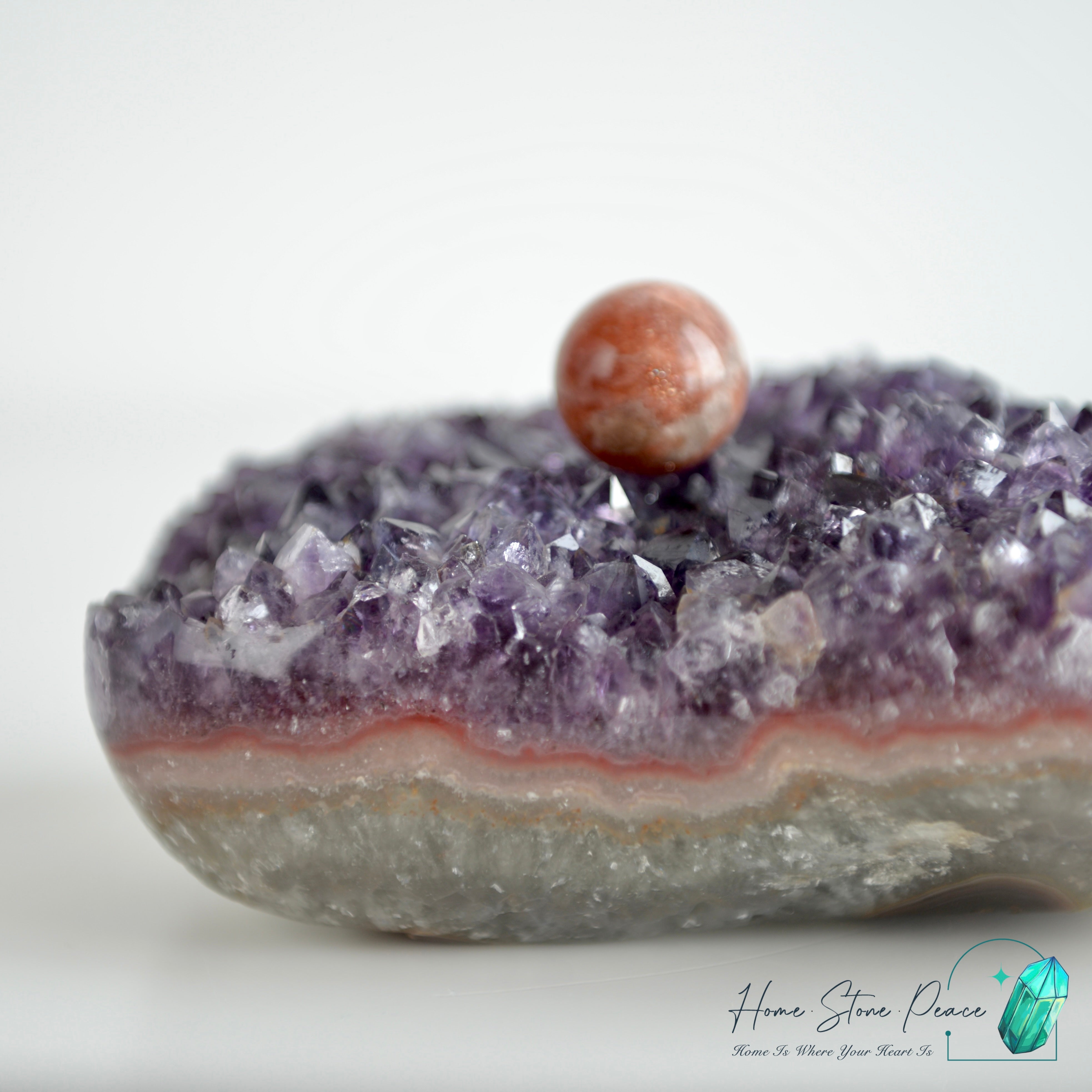 紫水晶簇擺設 Amethyst Cluster with Stand