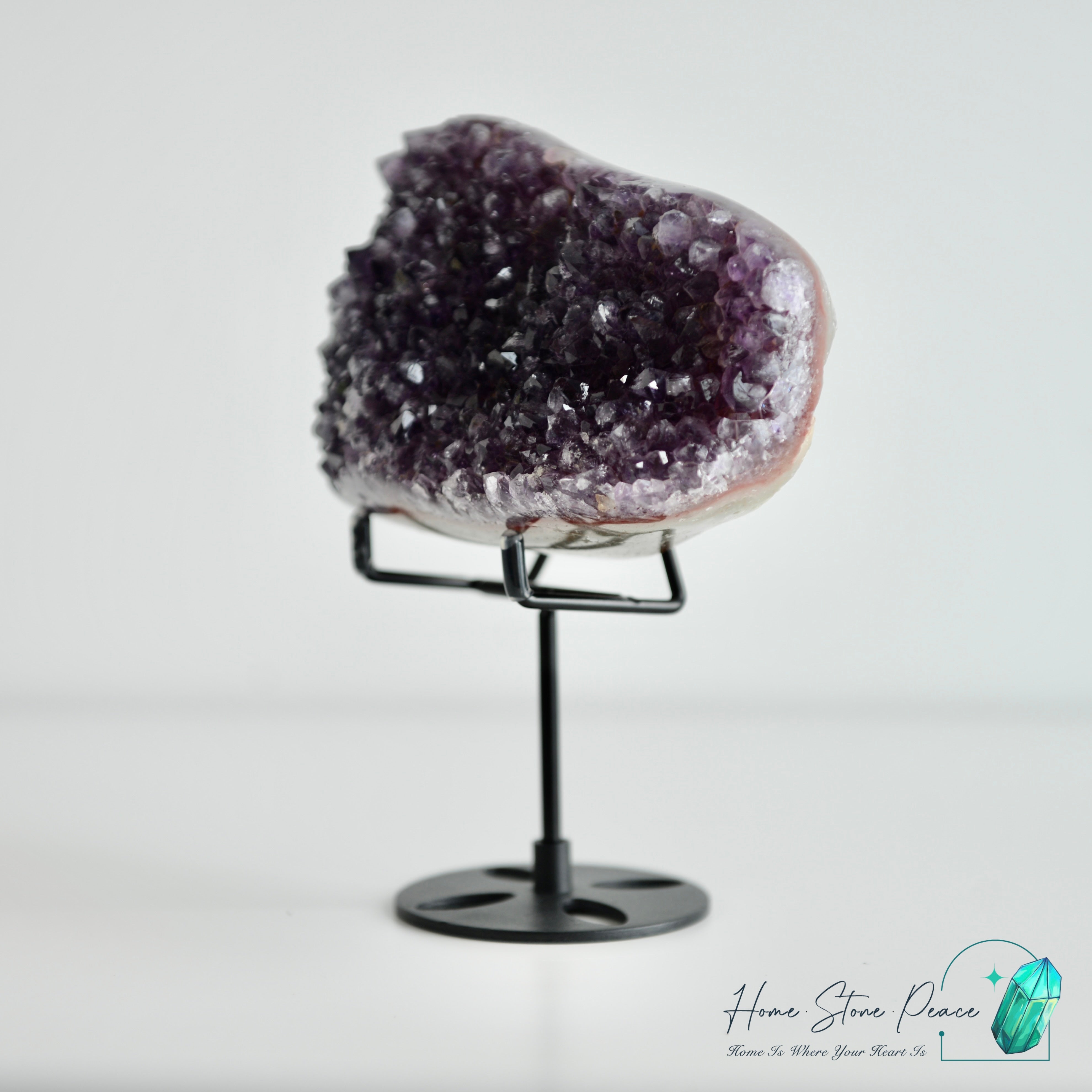 紫水晶簇擺設 Amethyst Cluster with Stand