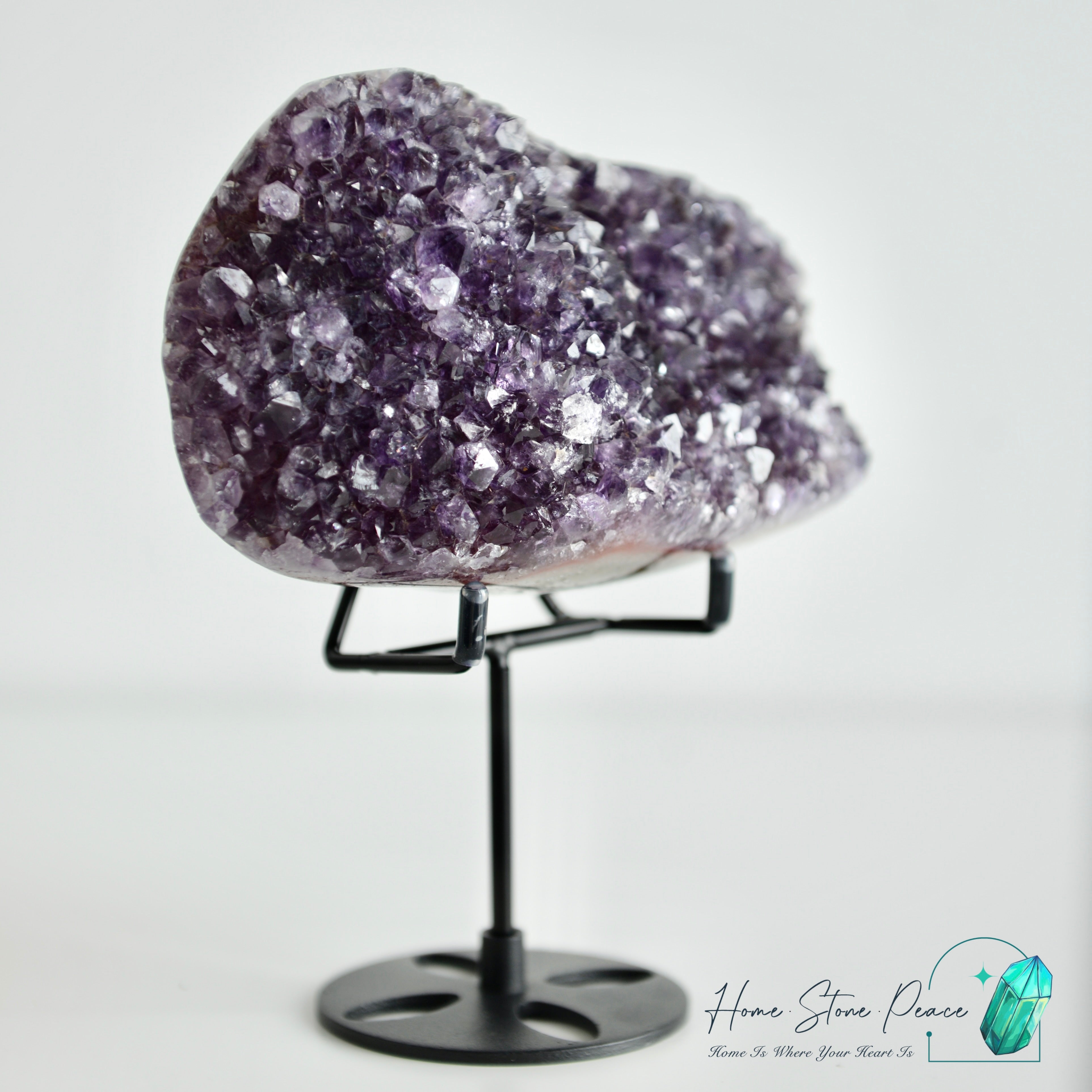 紫水晶簇擺設 Amethyst Cluster with Stand