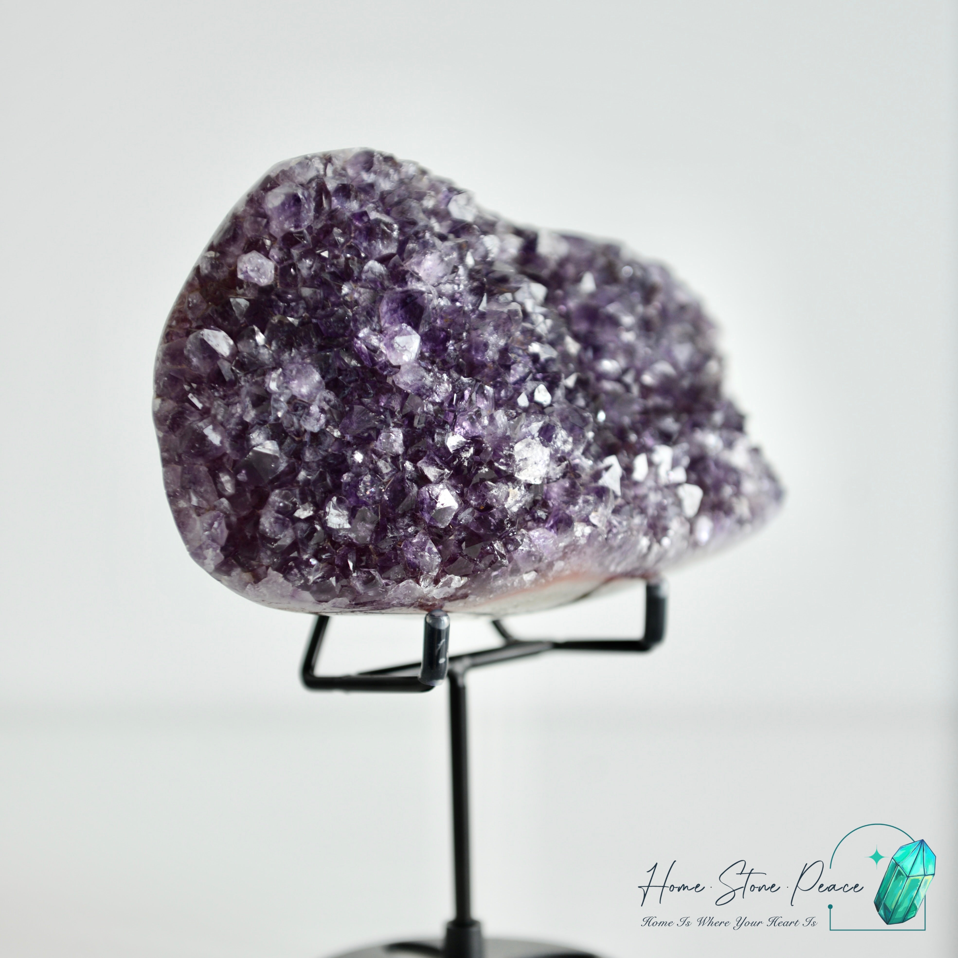 紫水晶簇擺設 Amethyst Cluster with Stand